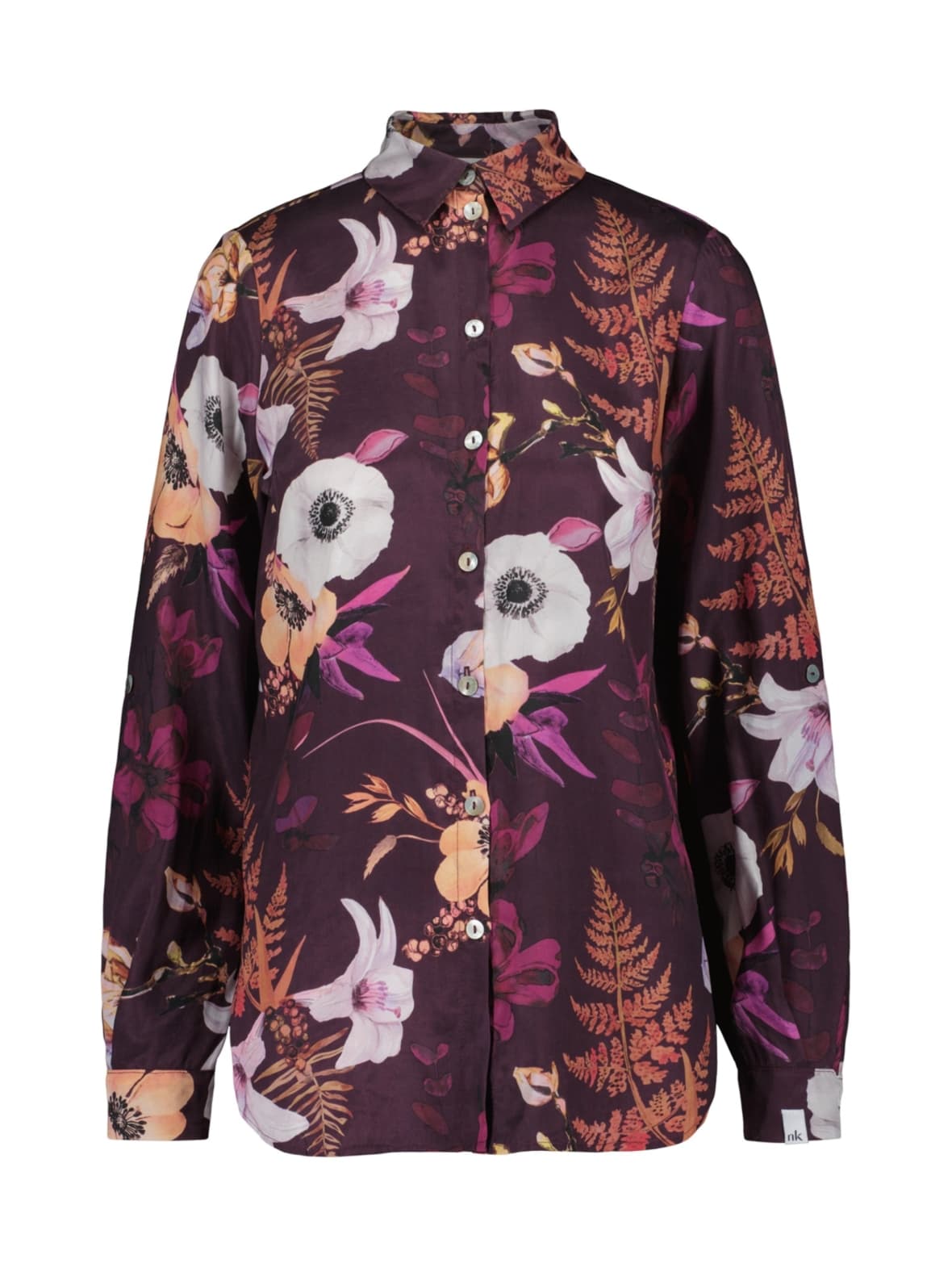 Chloe kauluspaita, secret lily – Nakoa