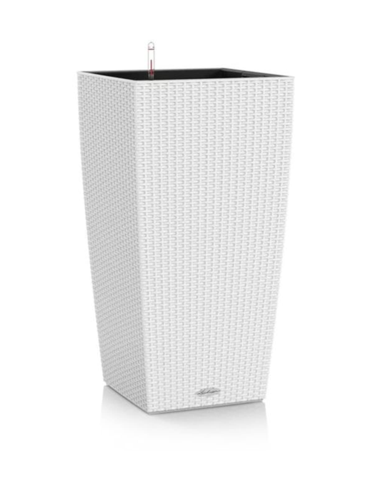 Trend cubico cottage  30 valkoinen altakasteluruukku  30x30cm, korkeus 56cm