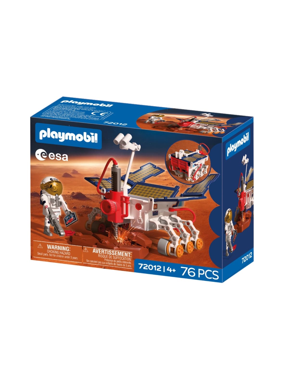 Playmobil esa: mars-tutkimusrover 72012