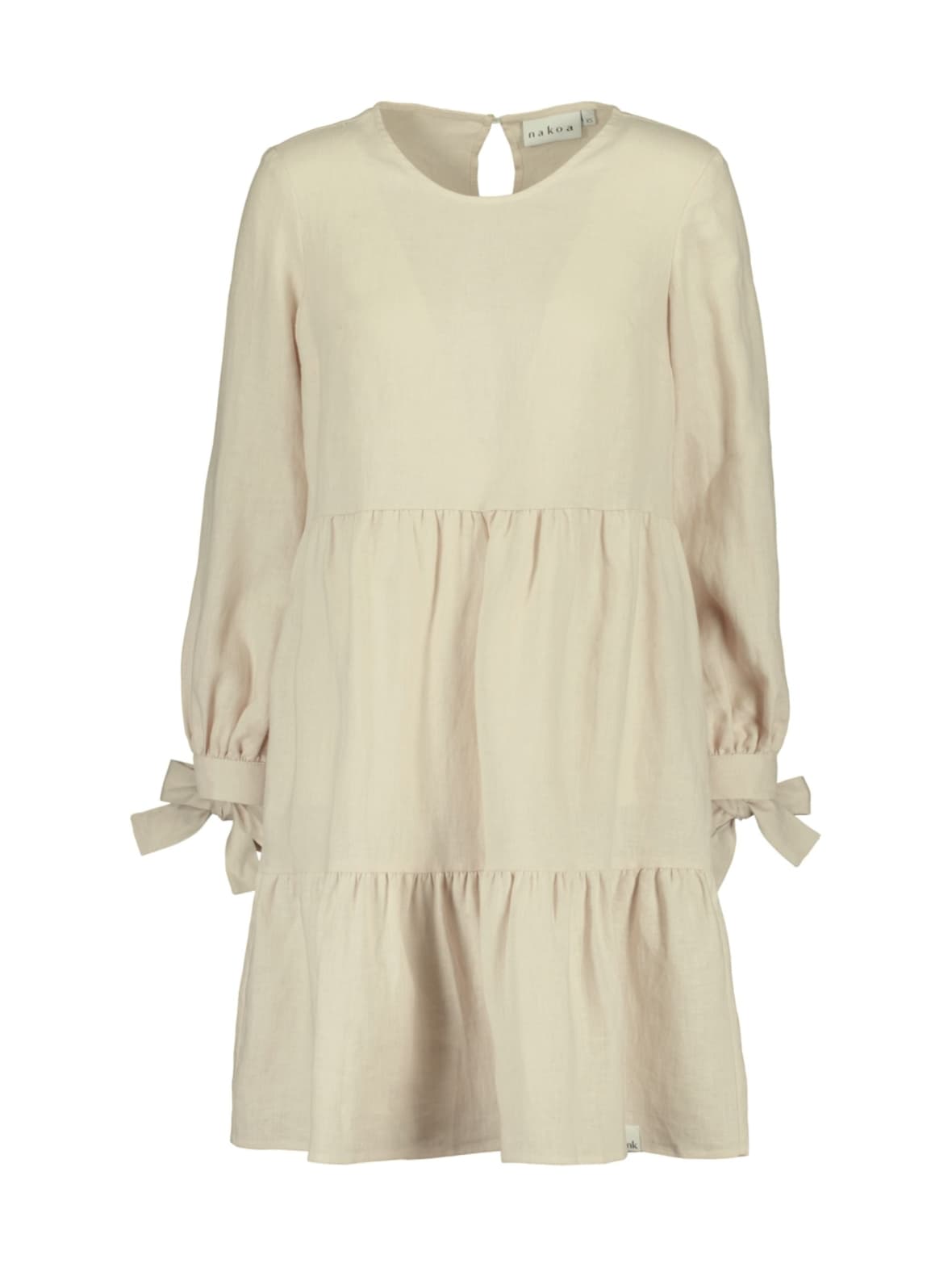 Hailey dress, sandshell – Nakoa