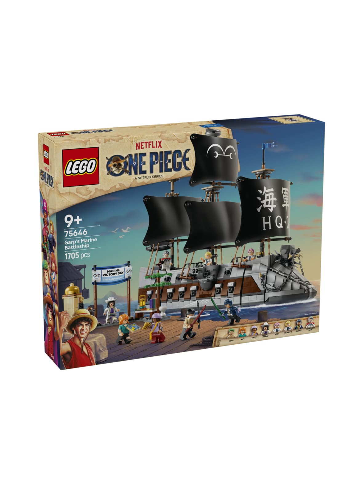 Lego one piece garpin taistelulaiva 75646