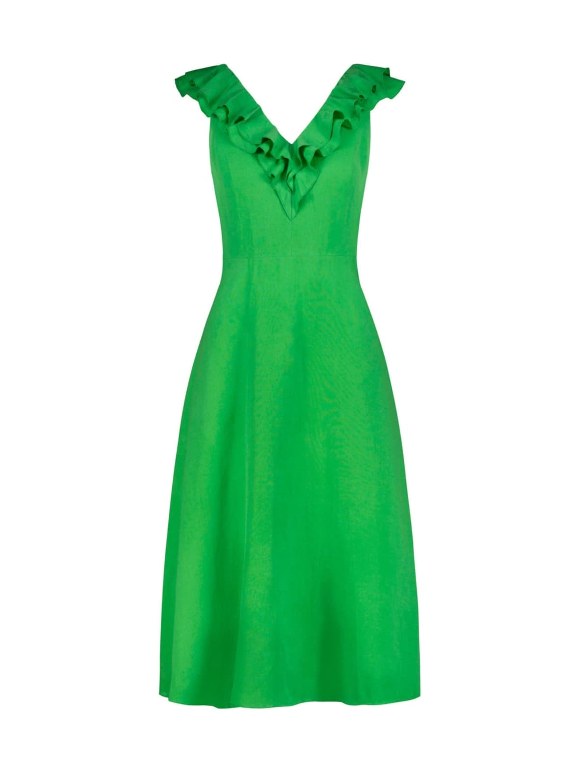 Kaia dress, kelly green