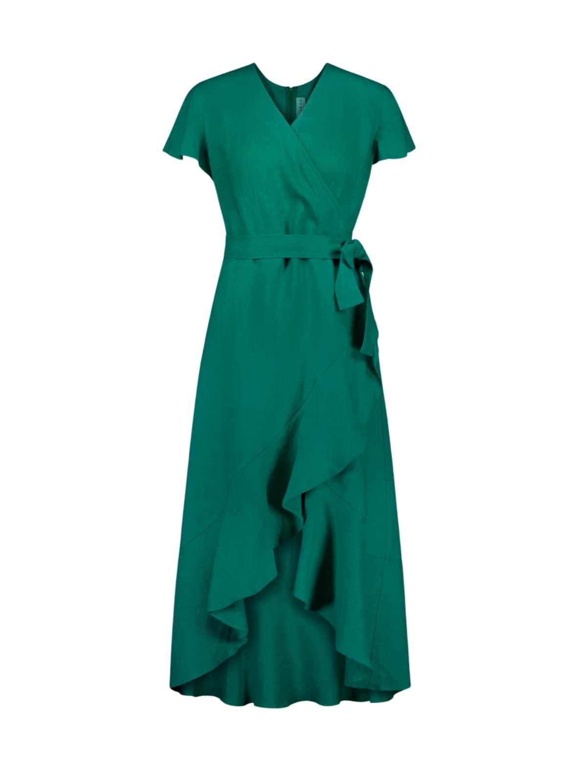 Annika dress, evergreen