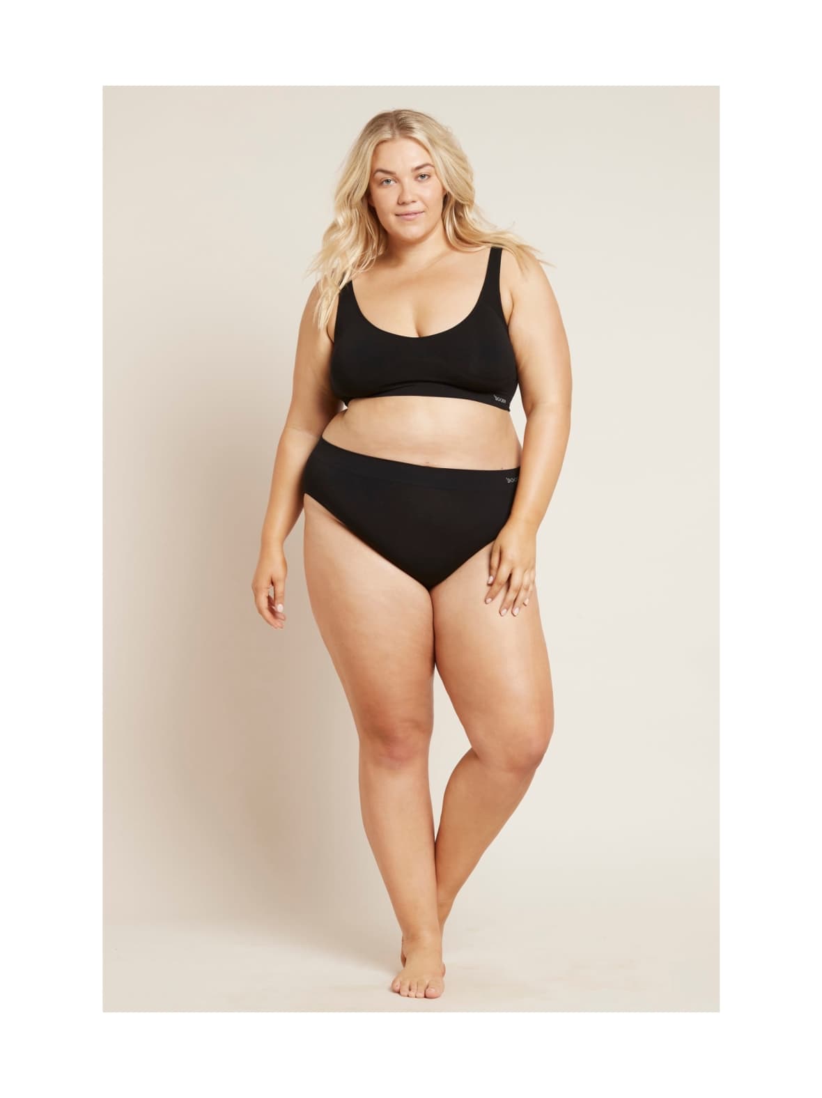 Padded shaper crop rintaliivi toppi – BOODY