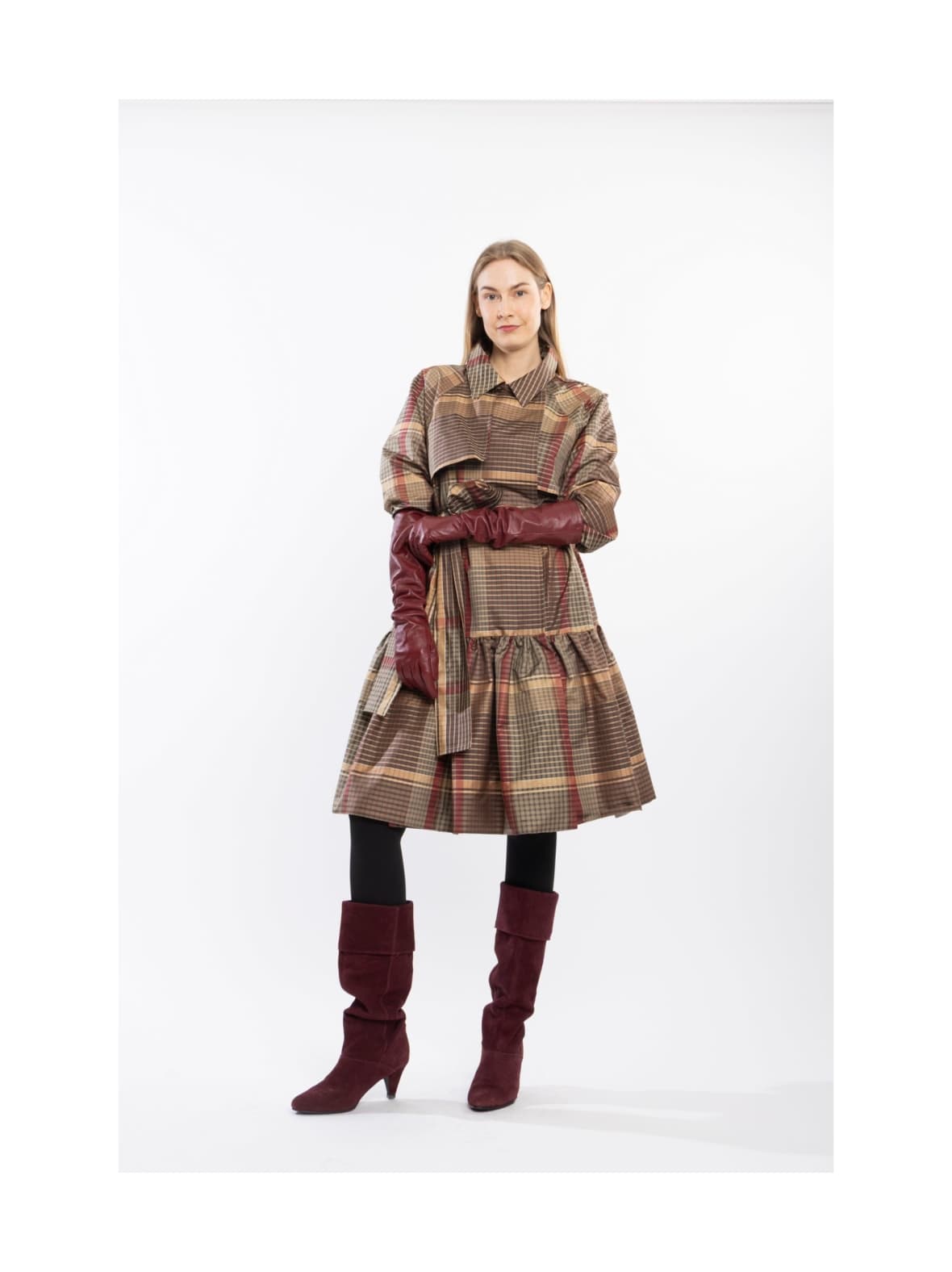 Silkki takkimekko, ruutu – Miia Halmesmaa