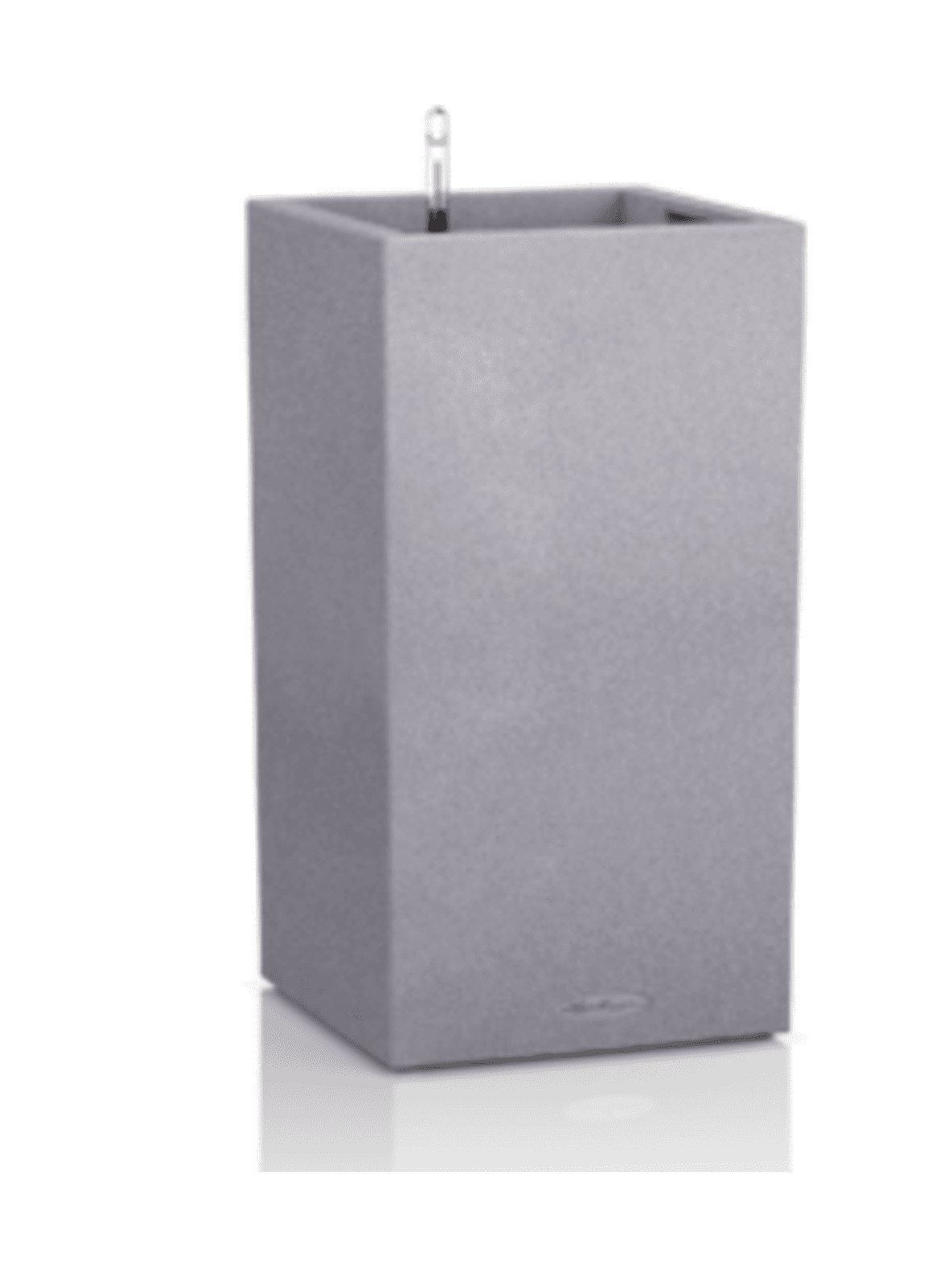 Canto  stone harmaa altakasteluruukku pari  30x30cm, korkeus 56cm – LECHUZA