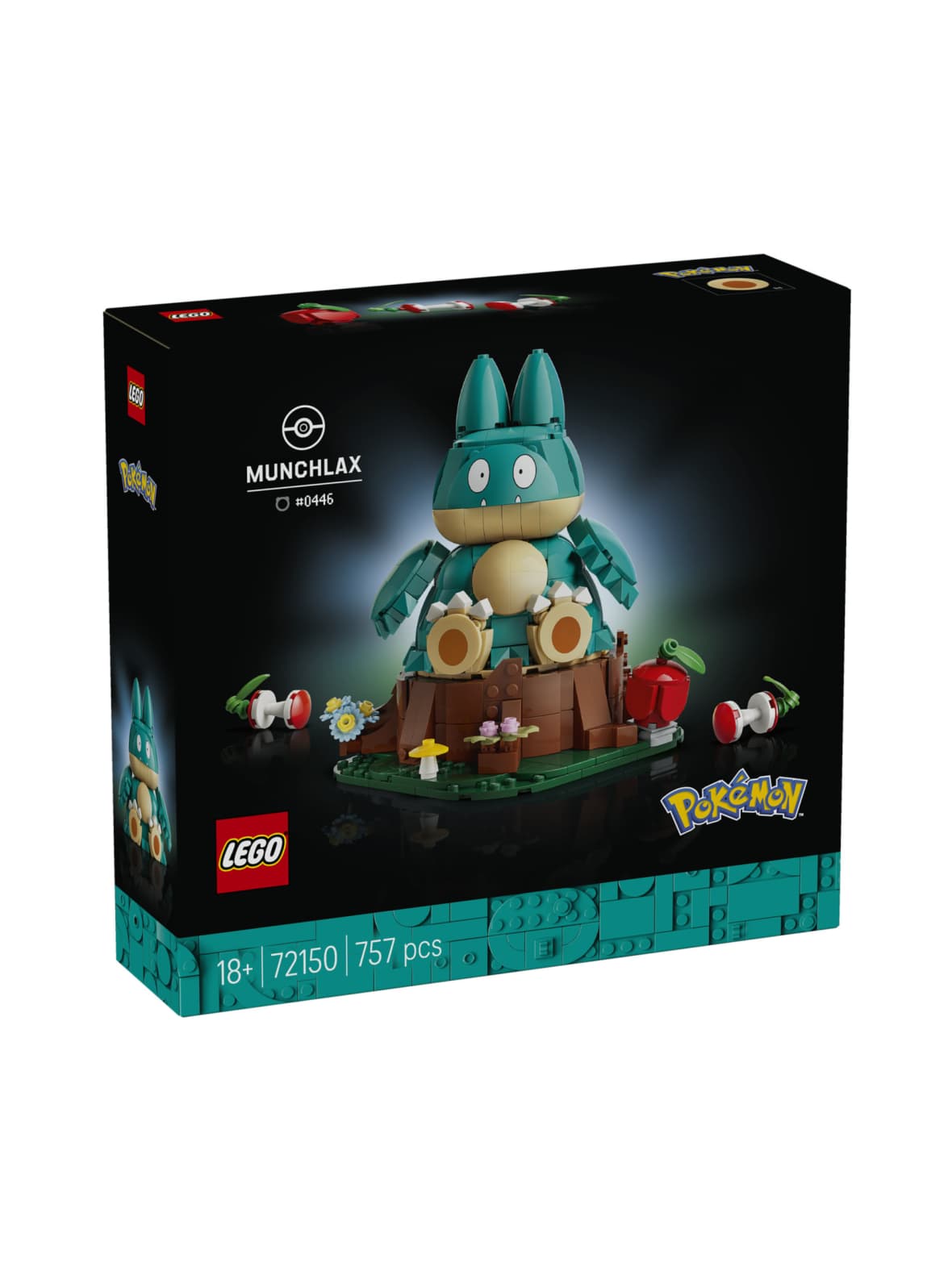 Lego pokémon munchlax 72150