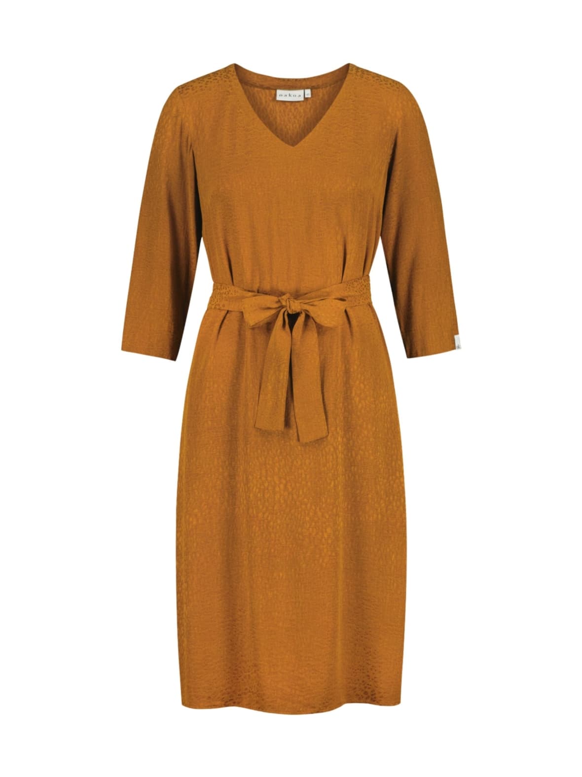 Vera dress, golden leo – Nakoa