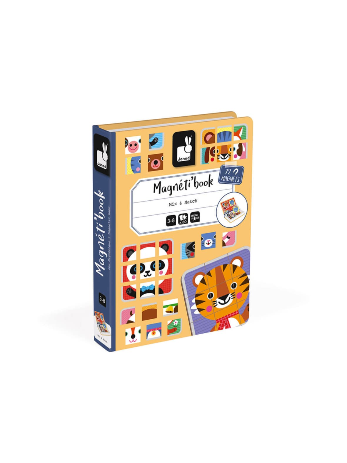 Janod magneettikirja, mix & match – JANOD