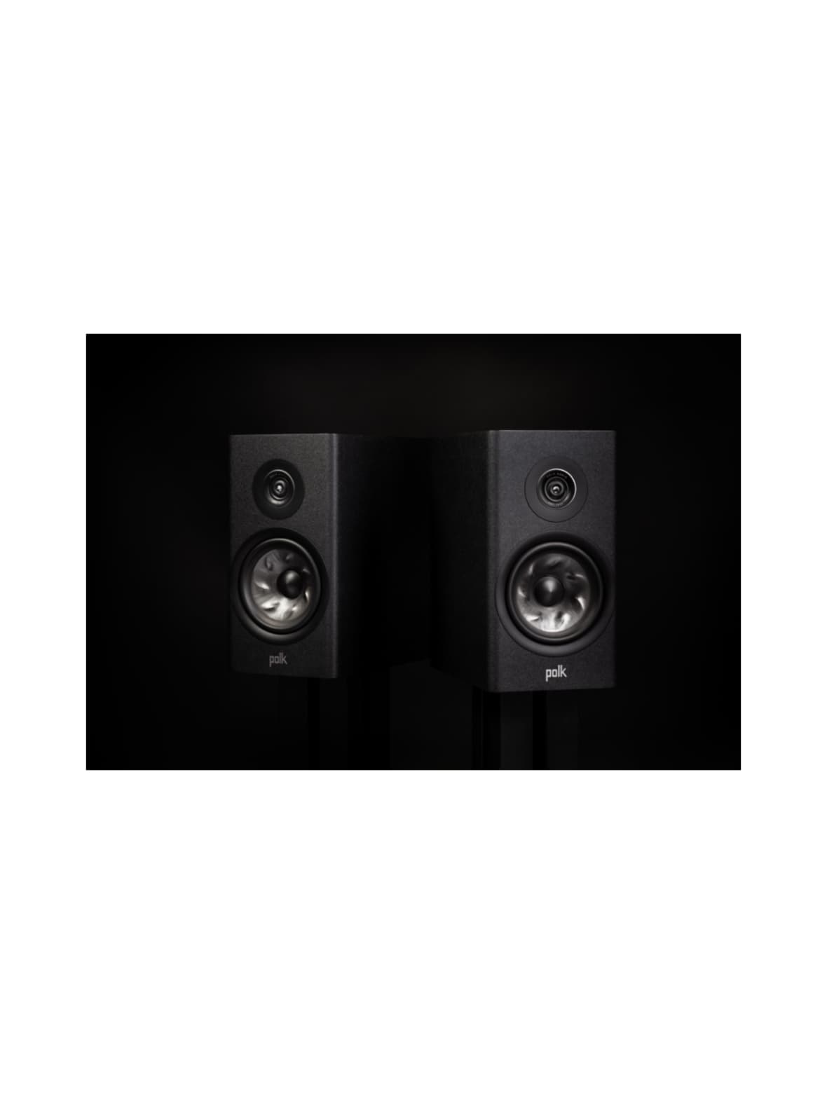 Polk audio r200 jalustakaiutinpari, musta