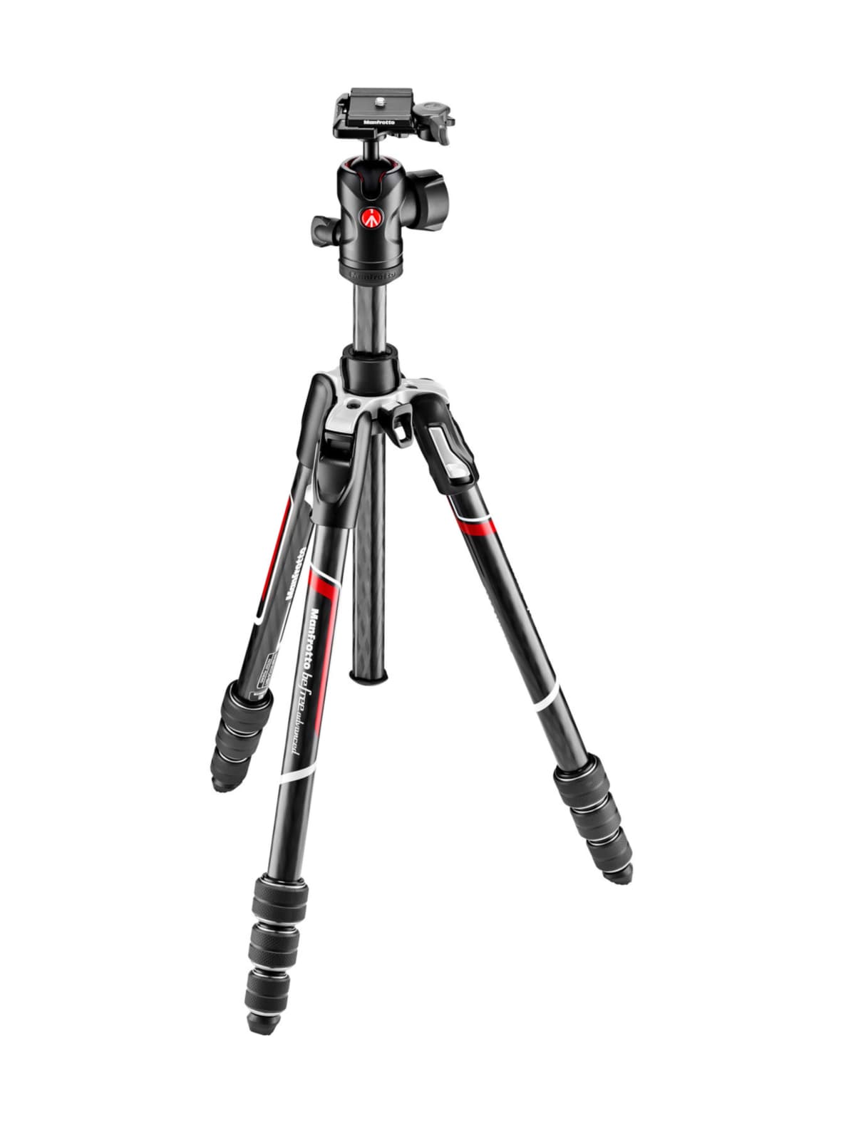 Manfrotto befree advanced twist hiilikuitujalusta + kuulapää – Manfrotto