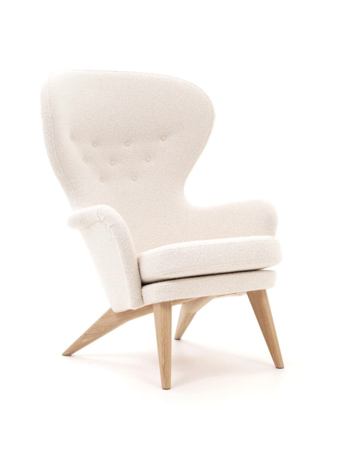 Siesta lepotuoli - orsetto kangas, tammijalka – Ornäs