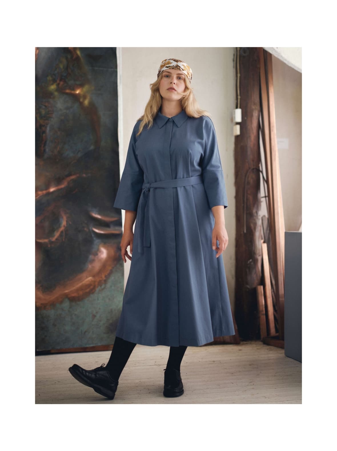 Ellie twill-mekko – Mainio