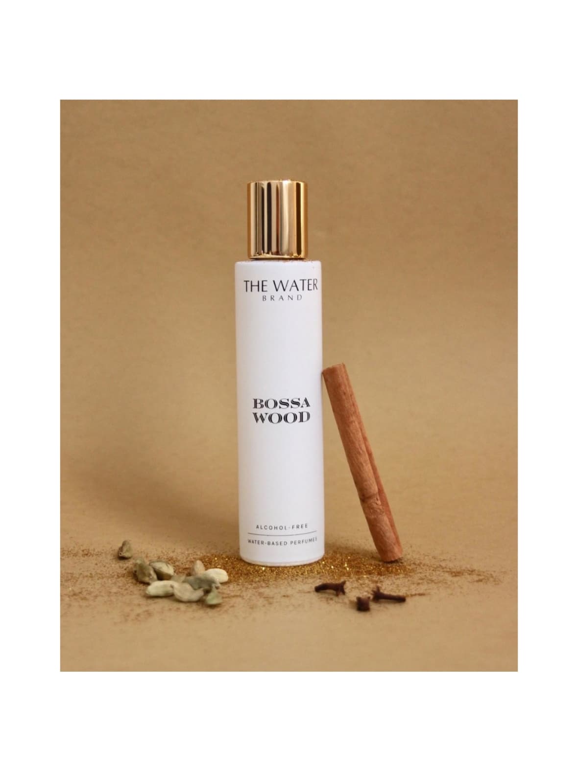 Bossa wood eau de parfym - alkoholiton, vesipohjainen tuoksu 50ml – The Water Brand