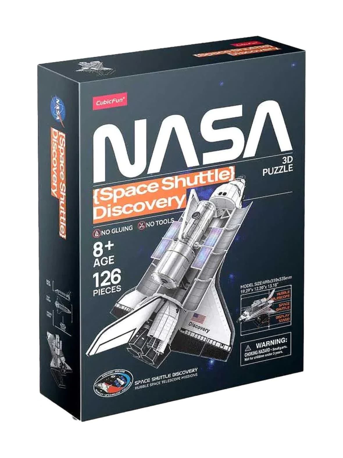 Cubicfun nasa 3d-palapeli discovery-avaruussukkula