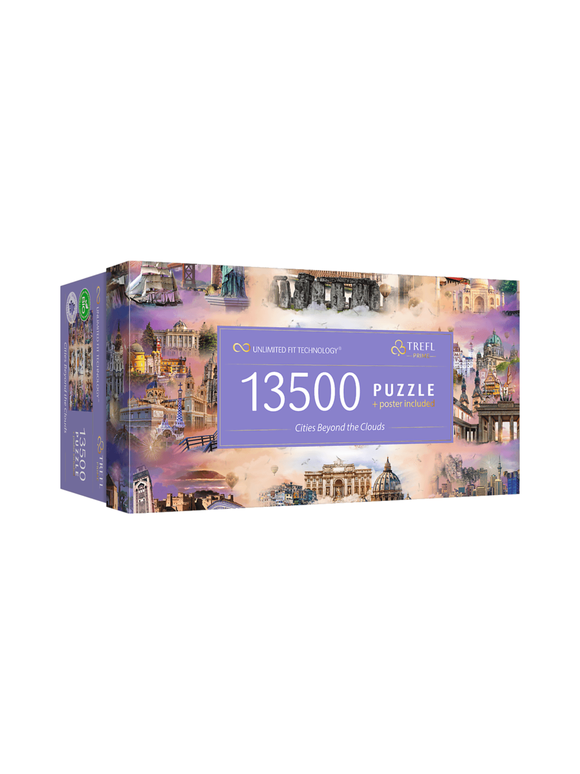 Trefl prime palapeli kaupungit, 13 500 palaa – Trefl