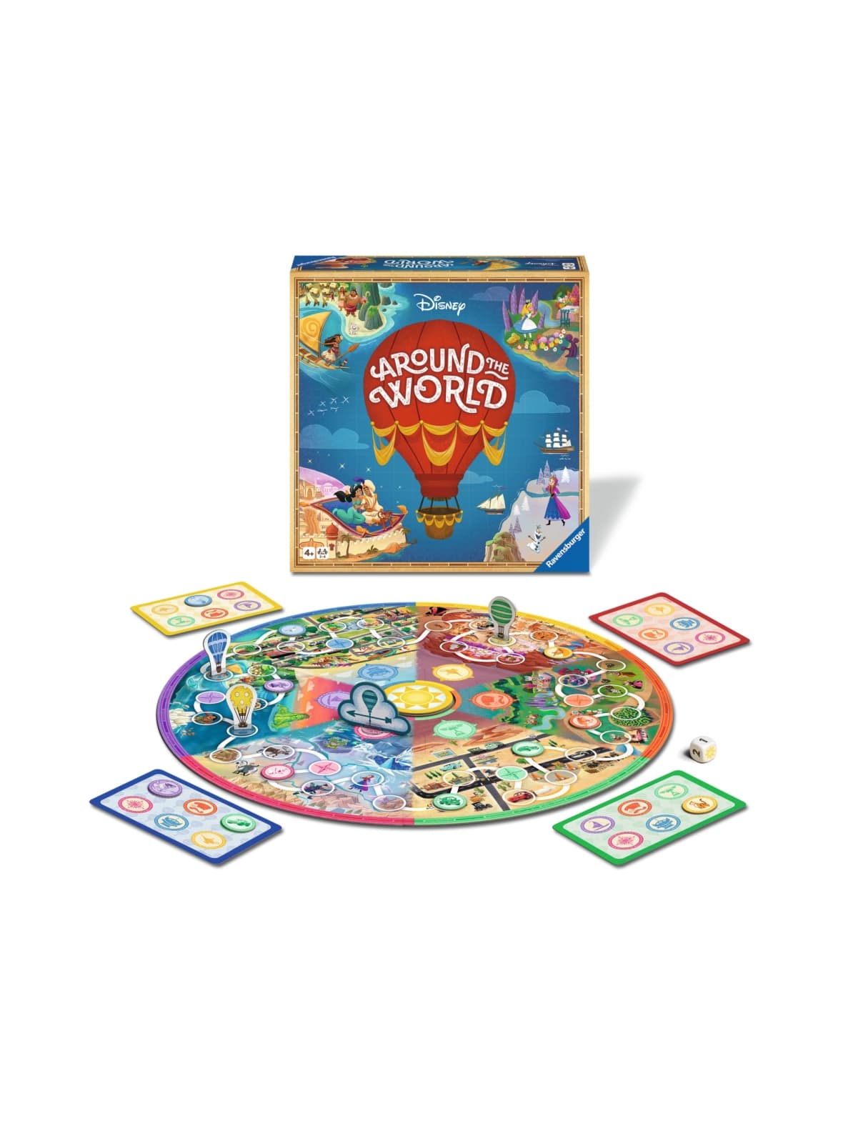 Ravensburger lautapeli disney ympäri maailman (suomenkielinen) – Disney