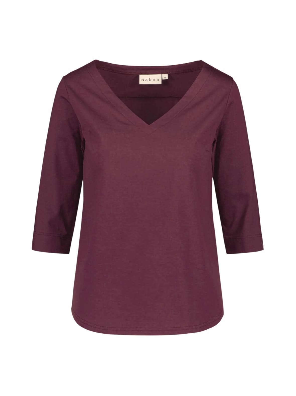 Vera blouse, burgundy – Nakoa