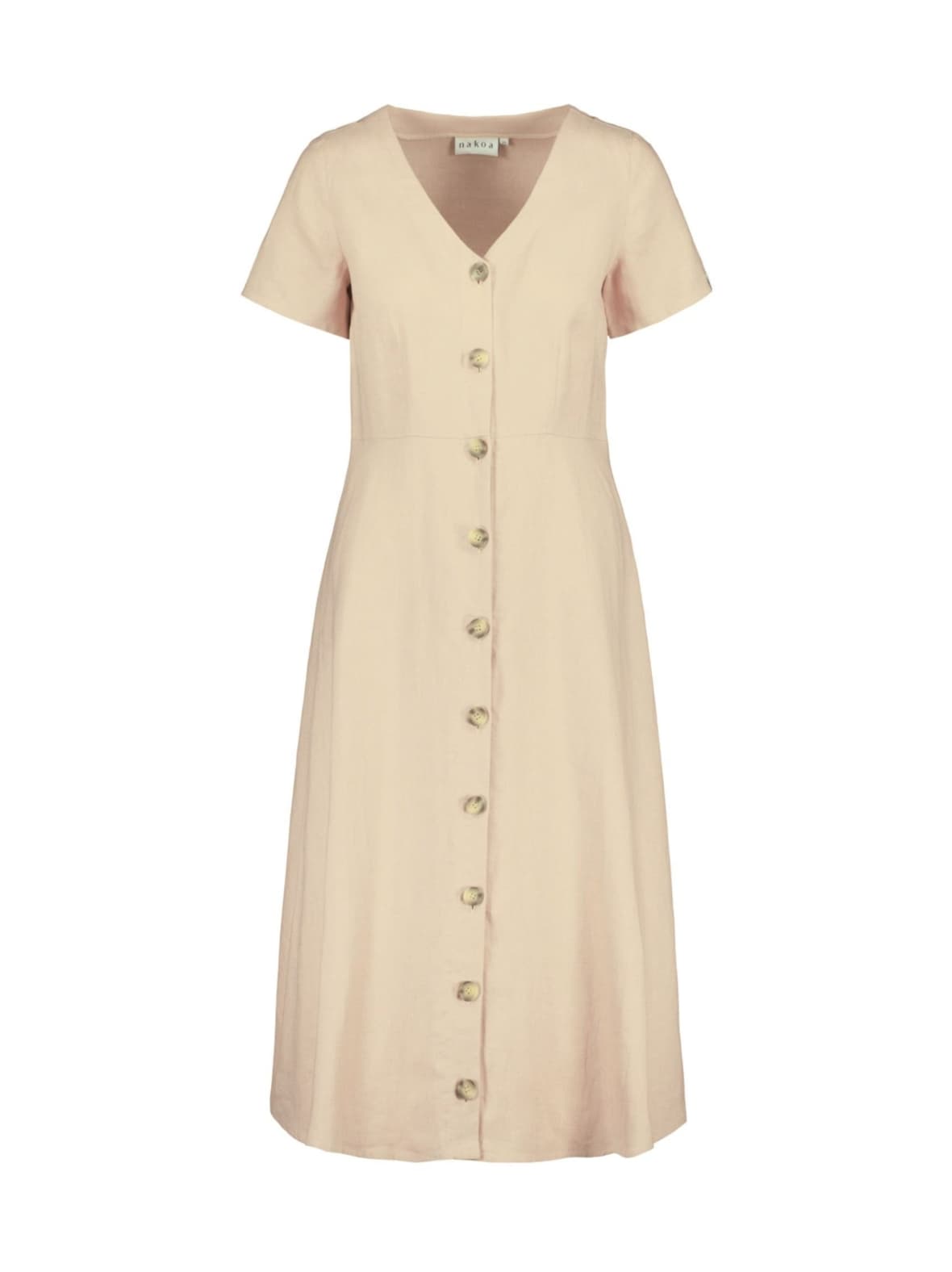 Penelope dress, sandshell – Nakoa