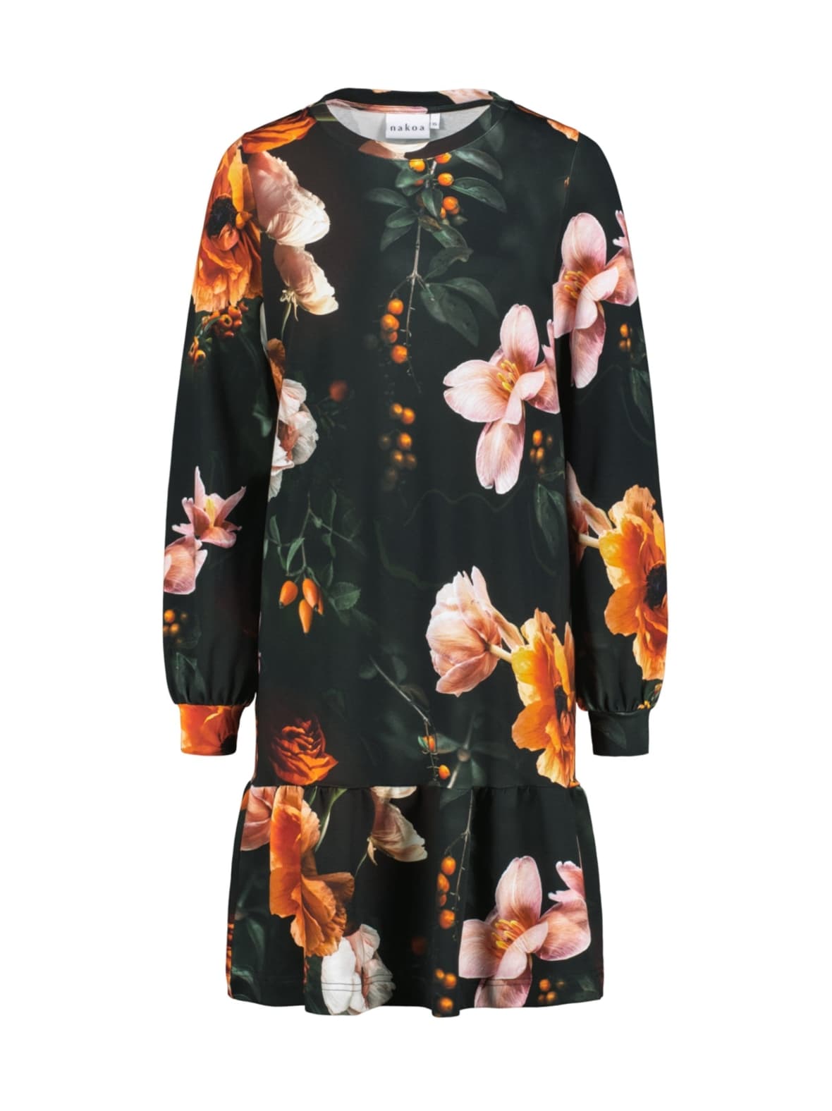 Poppy dress, copper flower – Nakoa