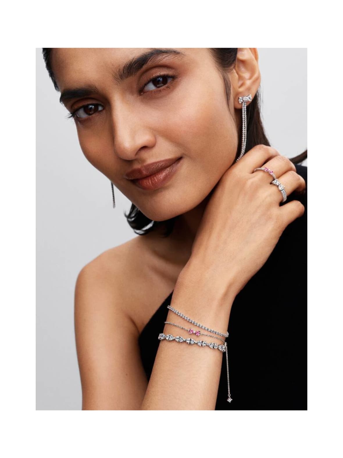 Sparkling tennis bracelet - 593927c01 – Pandora