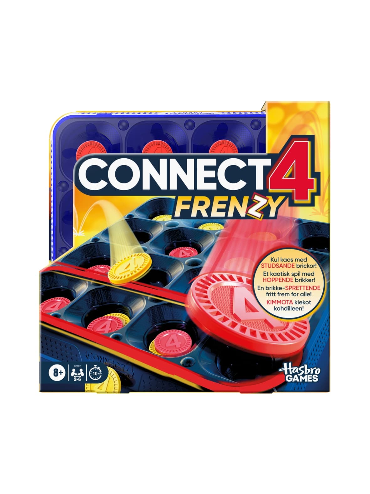 Lautapeli neljän suora frenzy – Hasbro Gaming