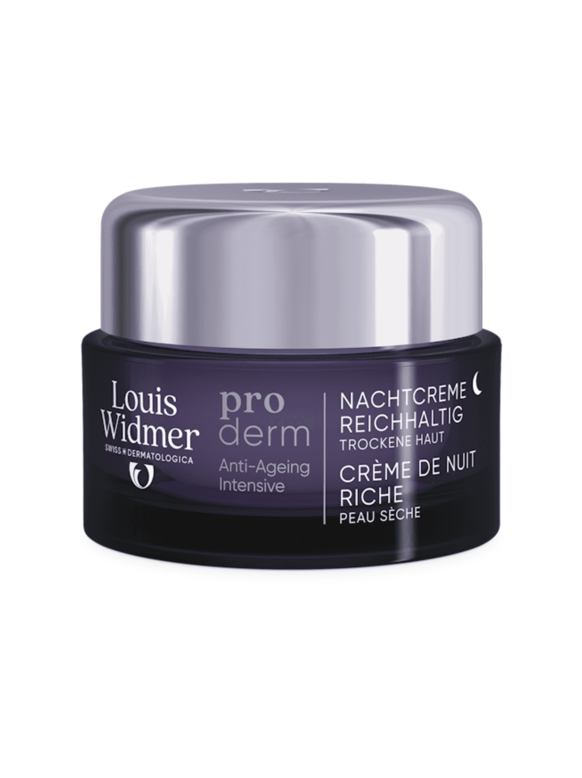 Louis widmer proderm rich night cream -yövoide, hajustettu, 50 ml