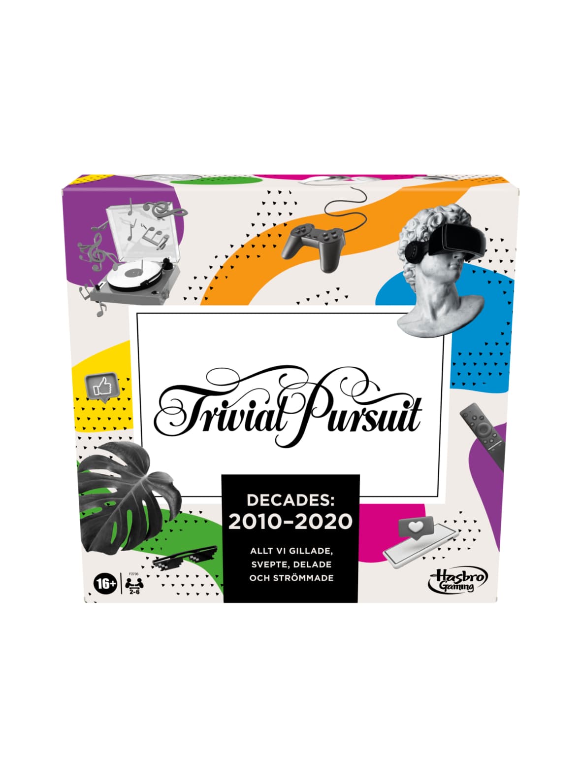 Trivial pursuit lautapeli decades 2010–2020 (ruotsinkielinen) – Hasbro Gaming