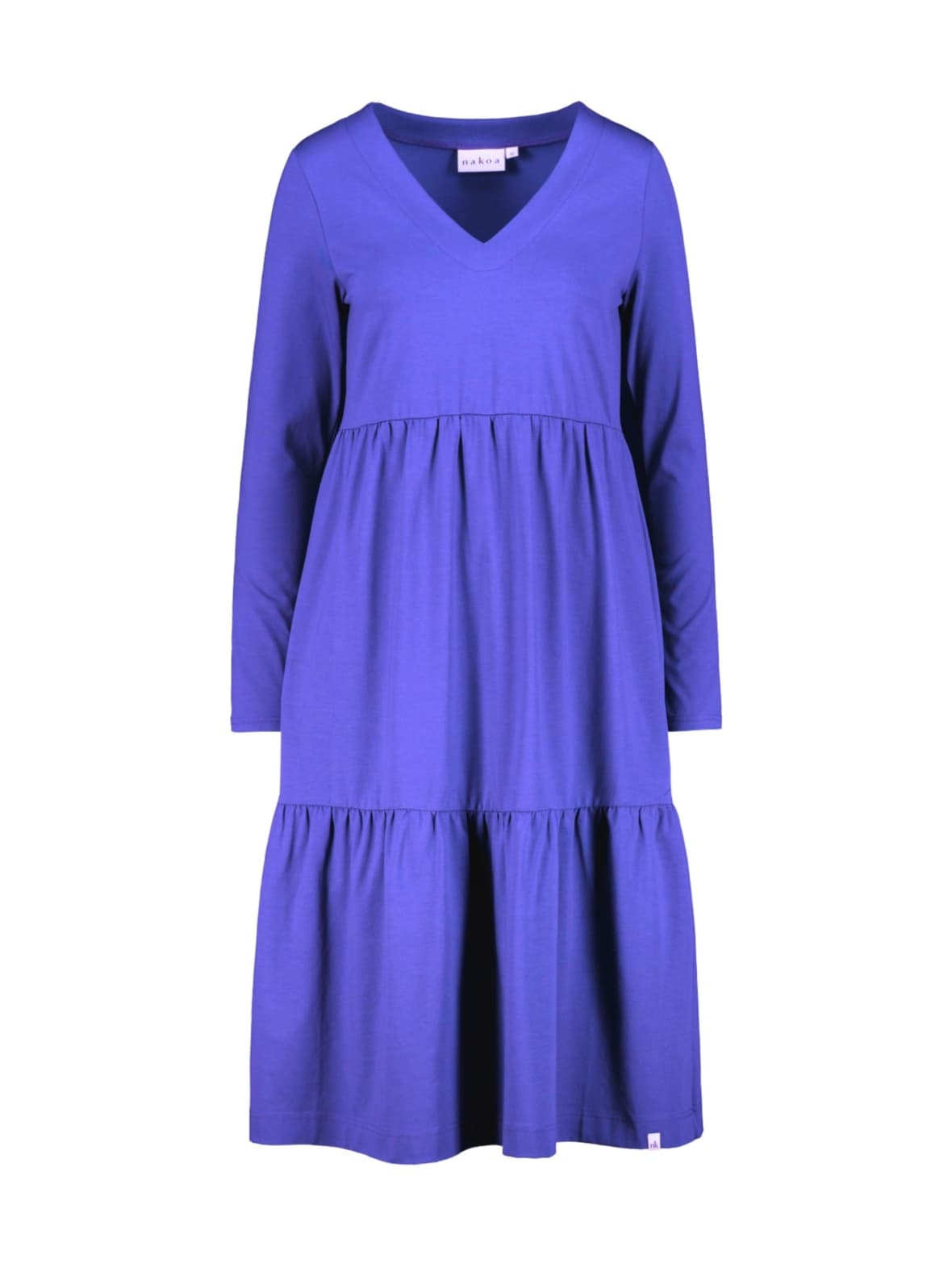 Amélie dress kerrosmekko, indigo – Nakoa