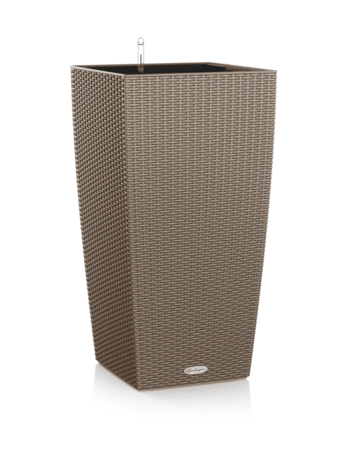 Trend cubico cottage 40 hiekka altakasteluruukku  40x40cm, korkeus 75cm – LECHUZA