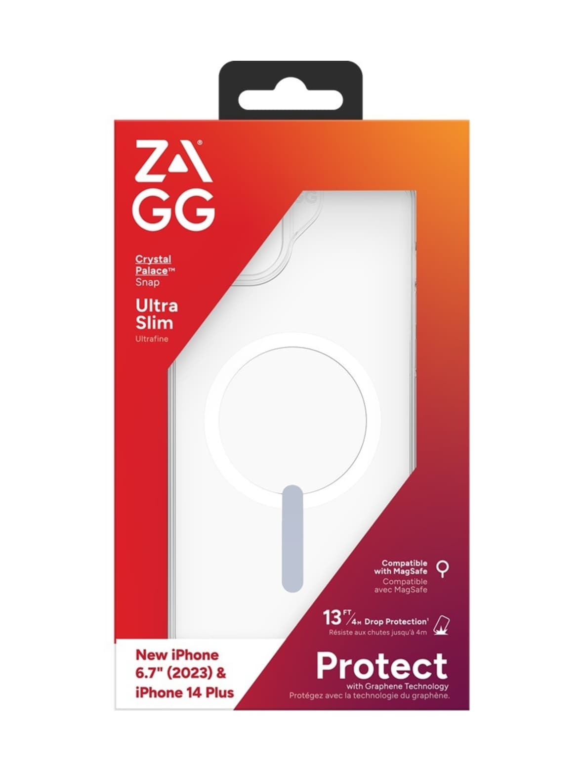 Zagg crystal palace snap - suojakuori iphone 15 plus/14 plus – Zagg