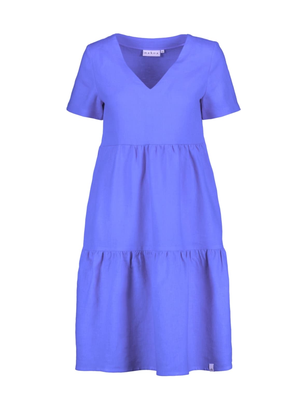 Pellava kerrosmekko, marina blue
