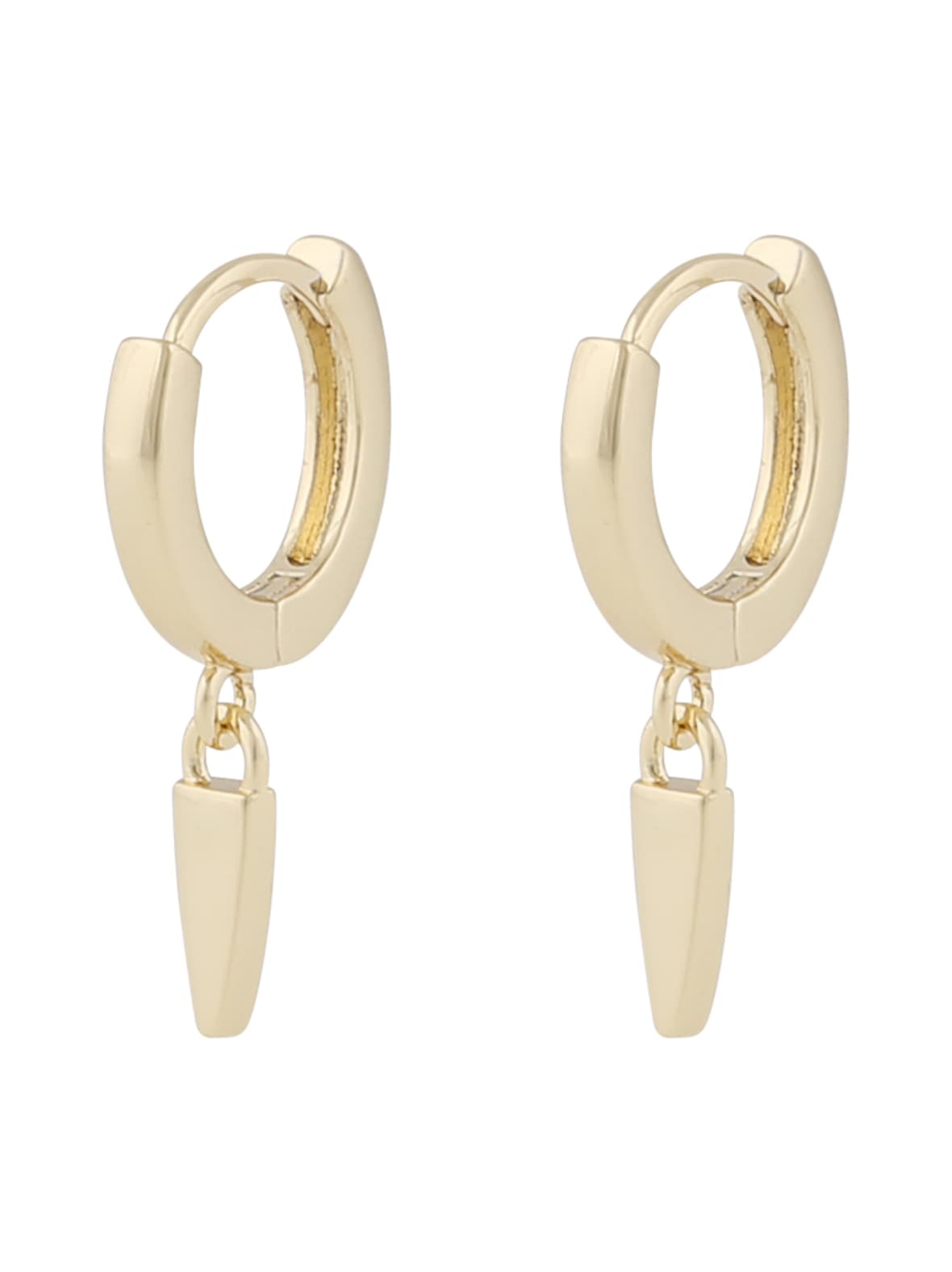 Aero ring pendant ear plain g – Snö of Sweden