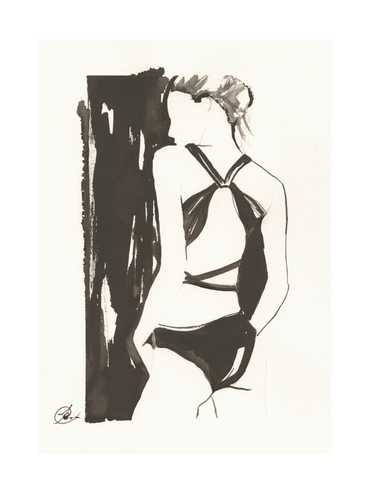 Jenniemilia design, moss voimanainen canvas -taulu 70x120cm