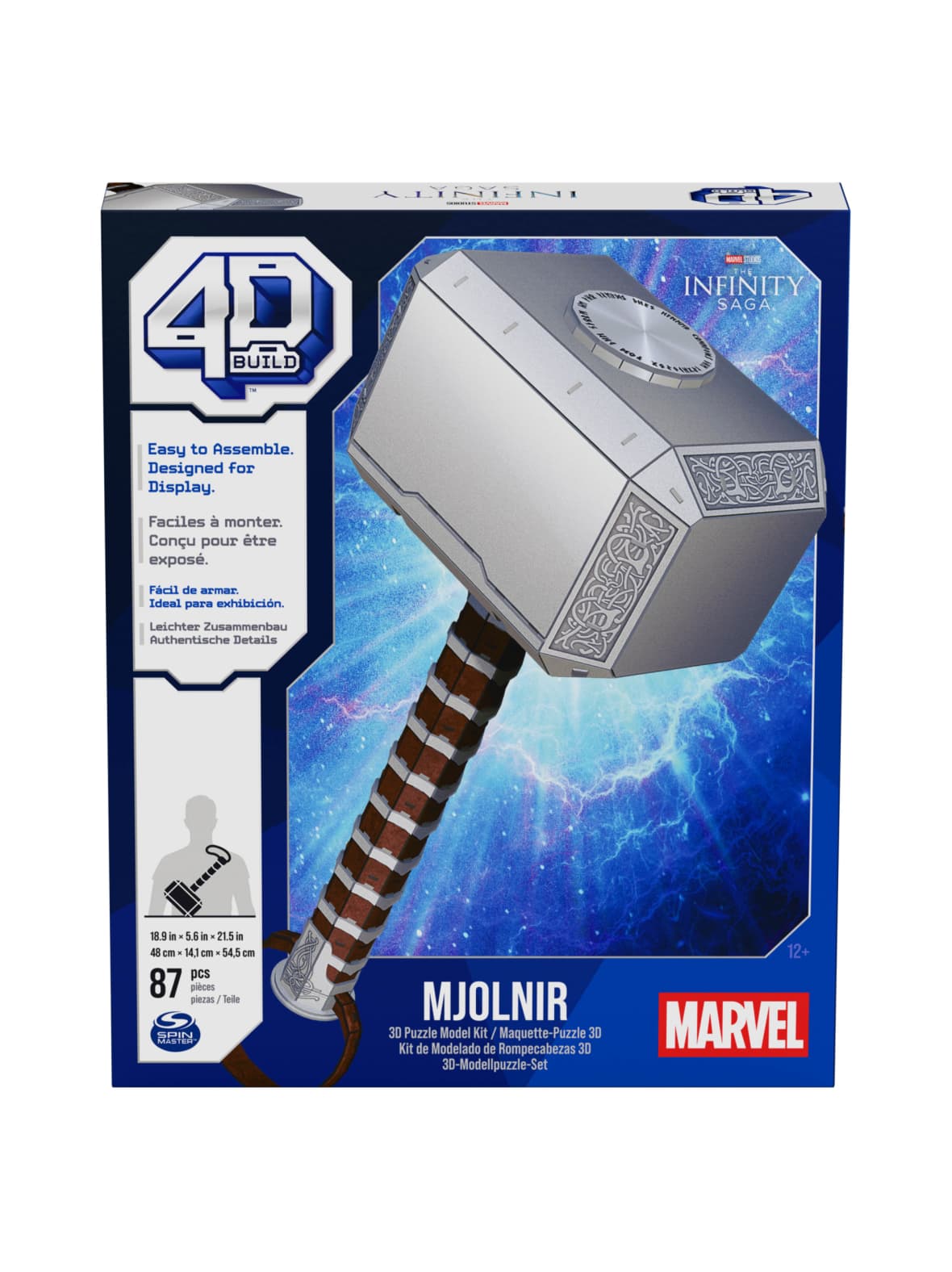 Marvel 4d-palapeli thorin vasara – Marvel