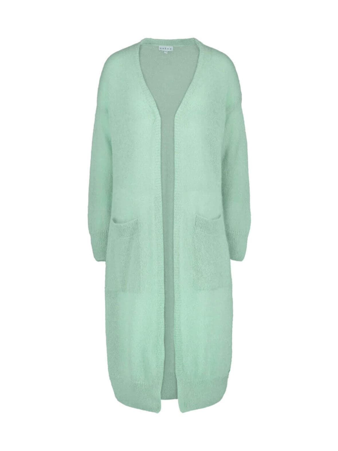 Sienna cardigan, smoke green – Nakoa