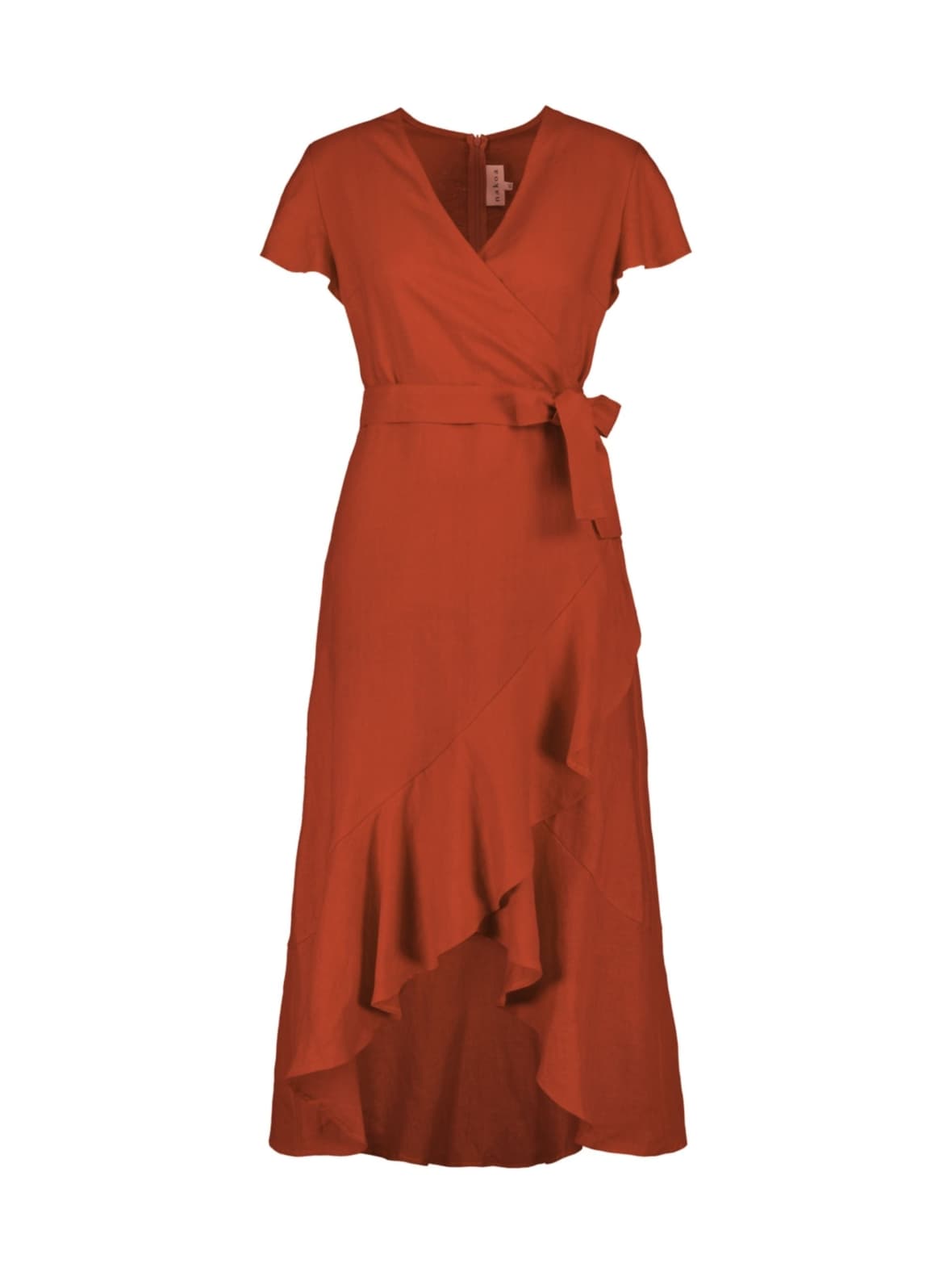 Annika dress, burnt orange – Nakoa