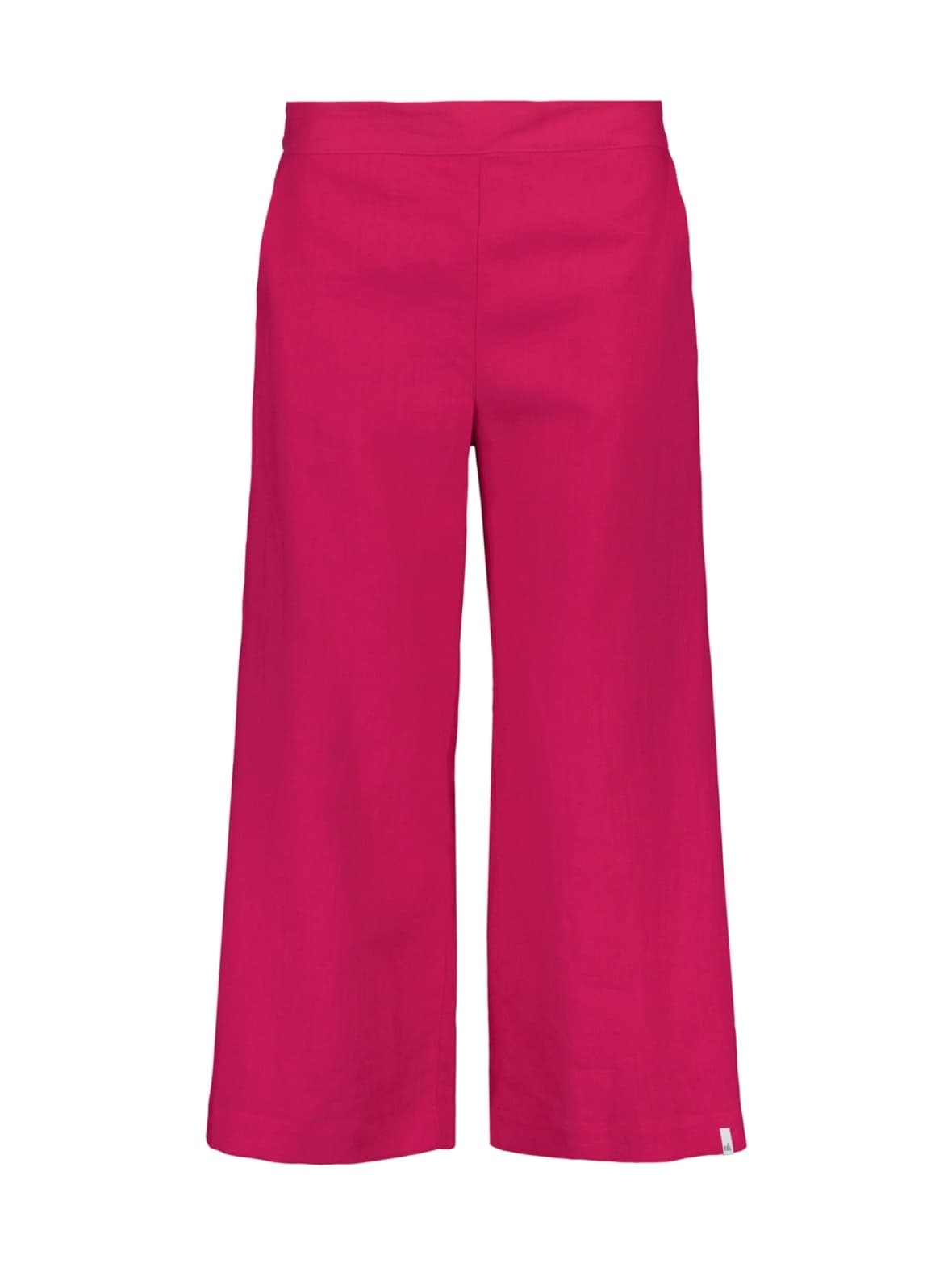 Culottes pellavahousut, pink peacock – Nakoa