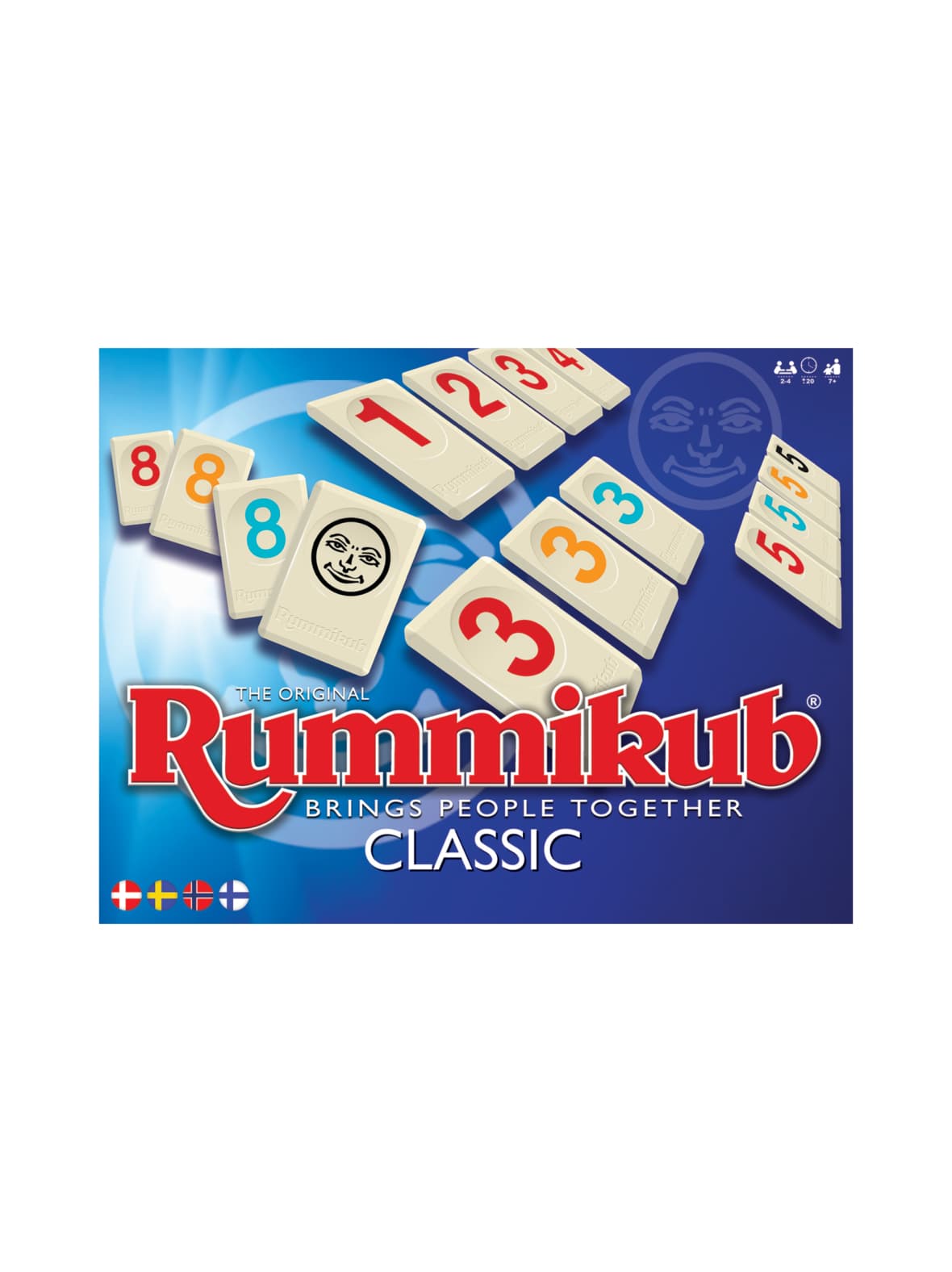 Asmodee lautapeli rummikub (suomen- ja ruotsinkielinen) – Asmodee