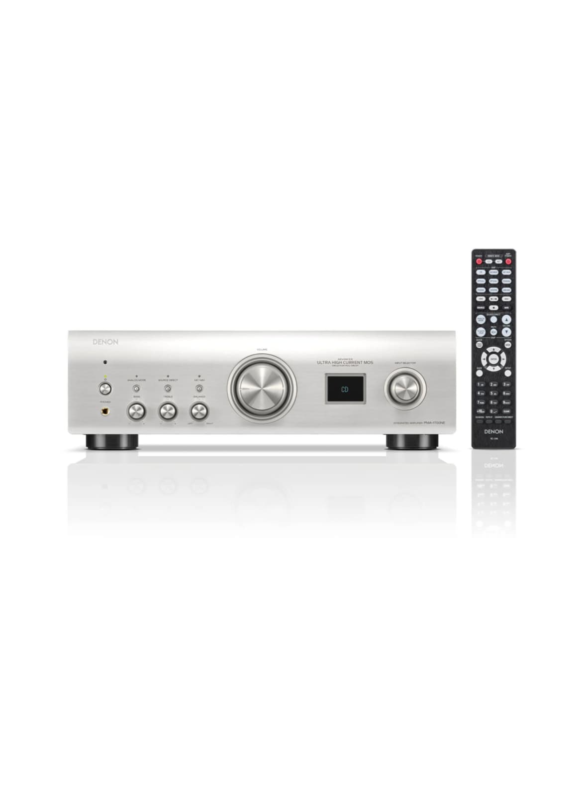 Denon pma-1700ne integroitu vahvistin, hopea – Denon