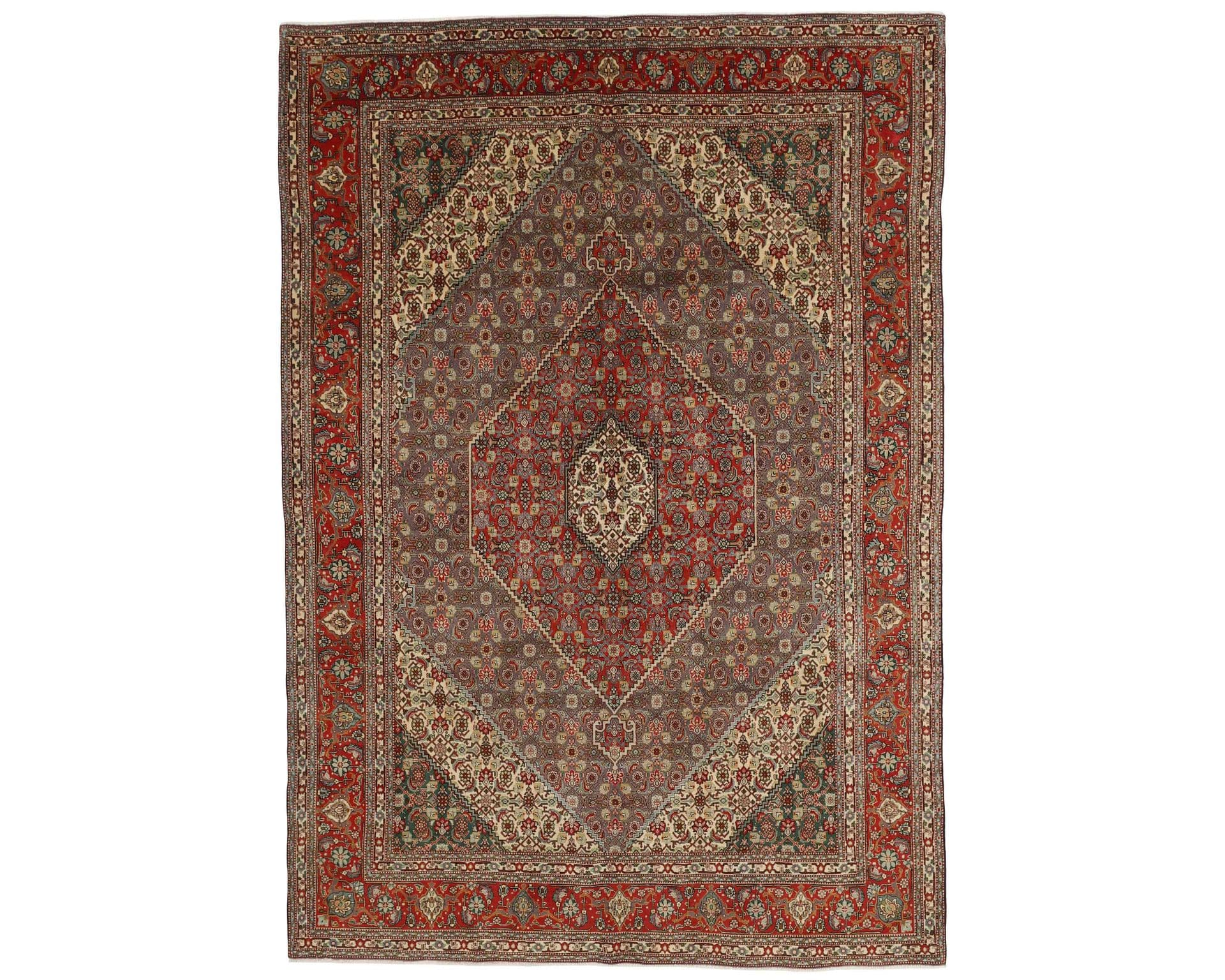 Tabriz 40 Mahi itämainen matto 197 x 294 cm – Rezas