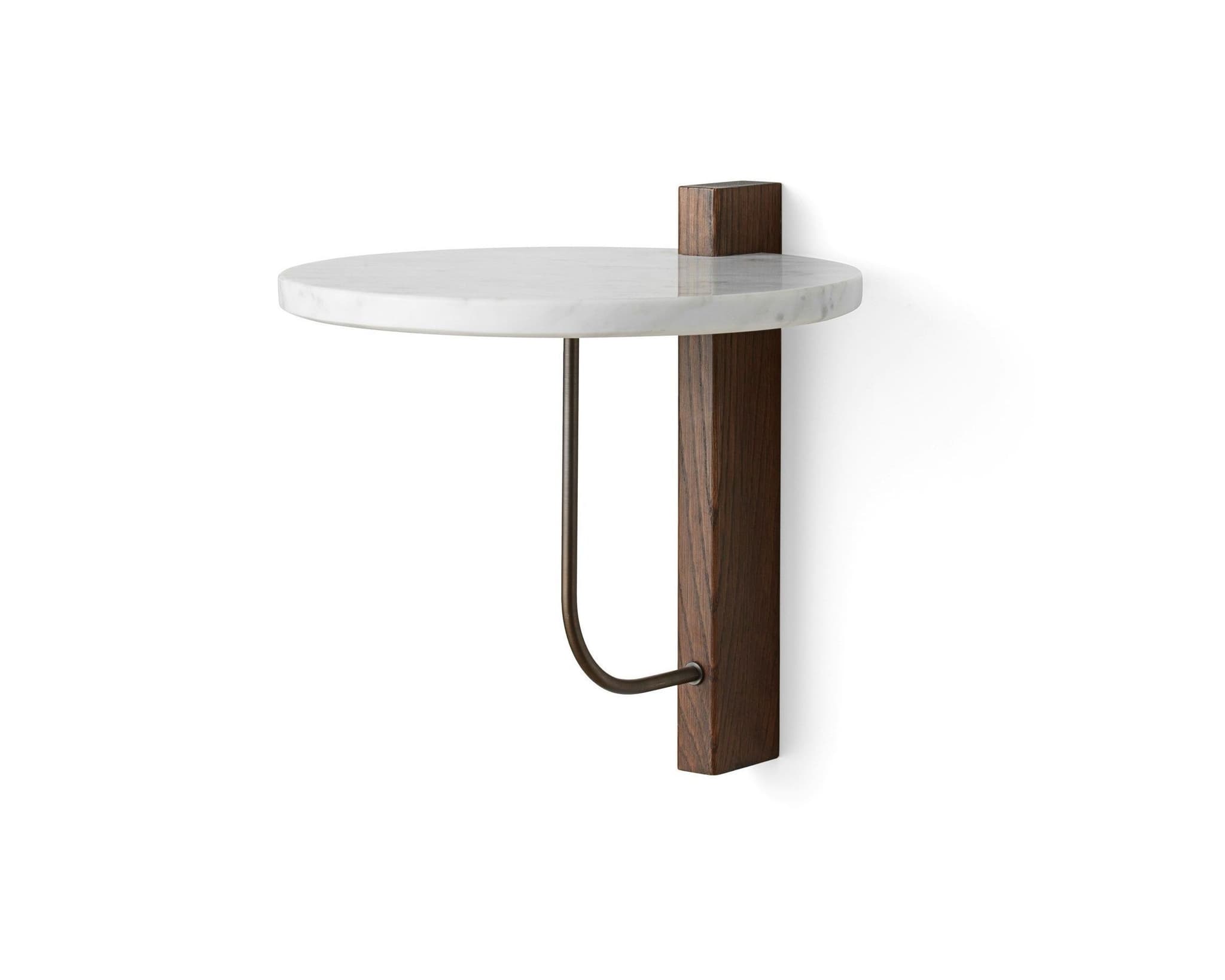 Audo Copenhagen Corbel seinähylly marmori