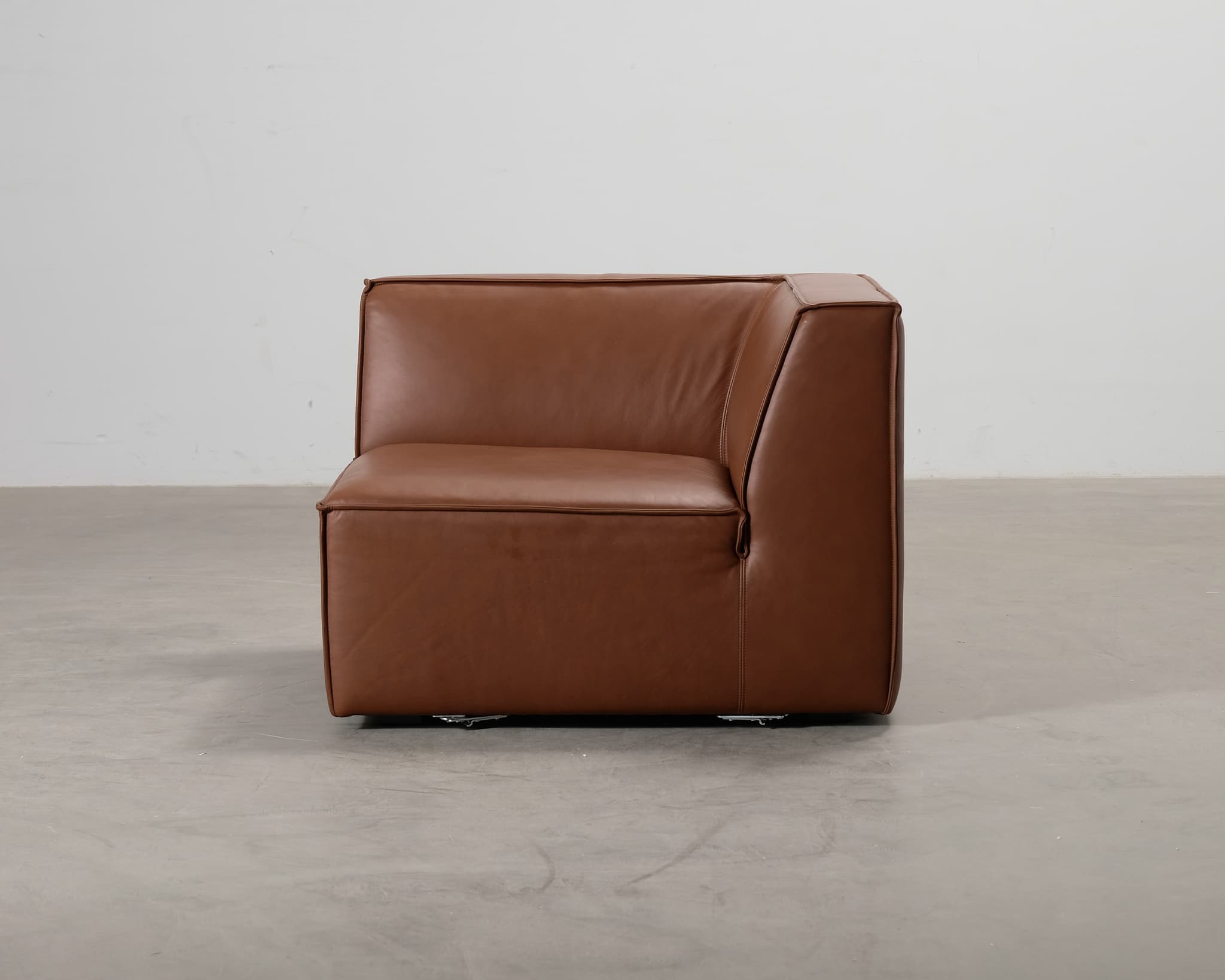 Sofacompany Dane kulmamoduuli ruskea nahka – Sofacompany