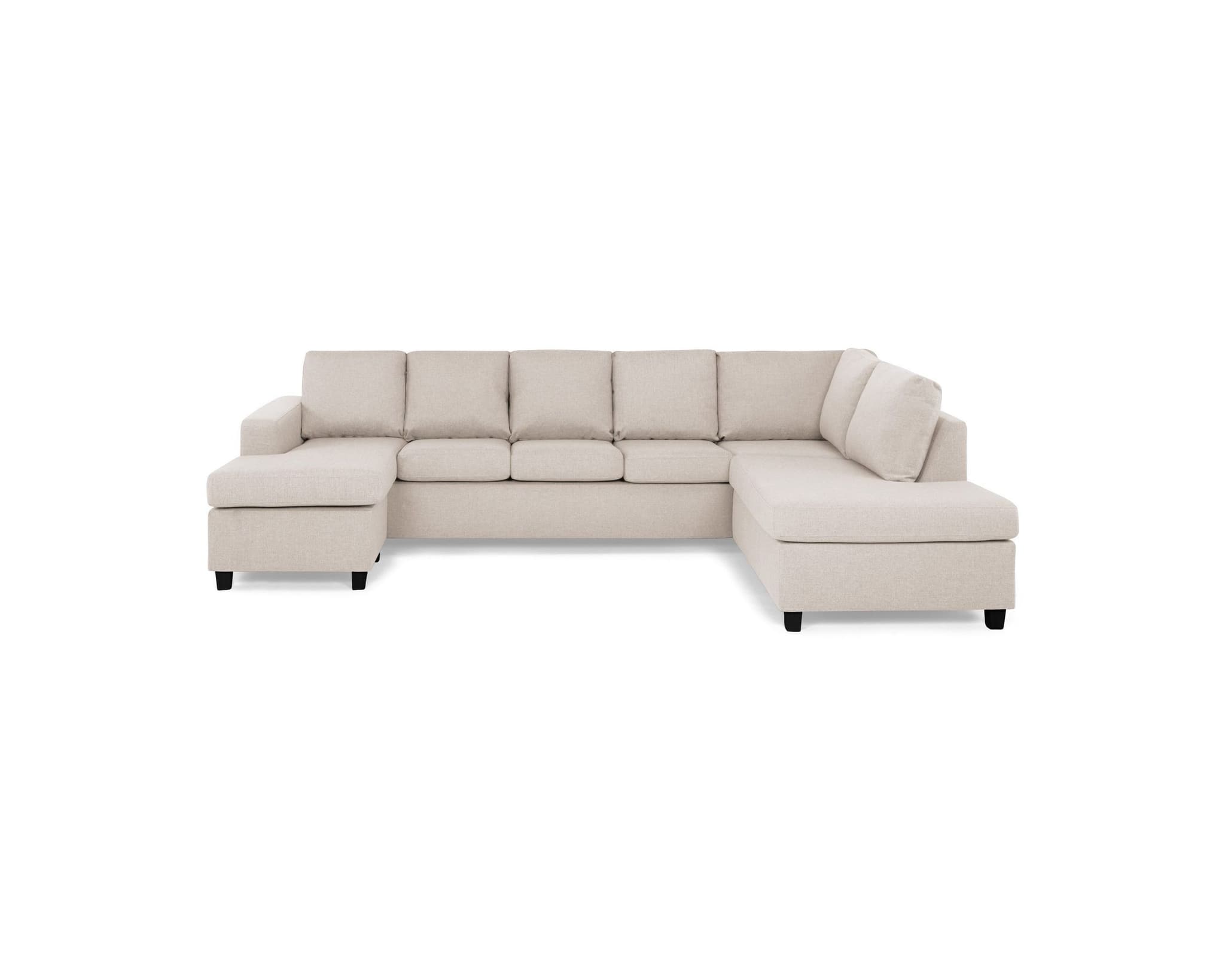 Crazy U-sohva XL beige – No brand