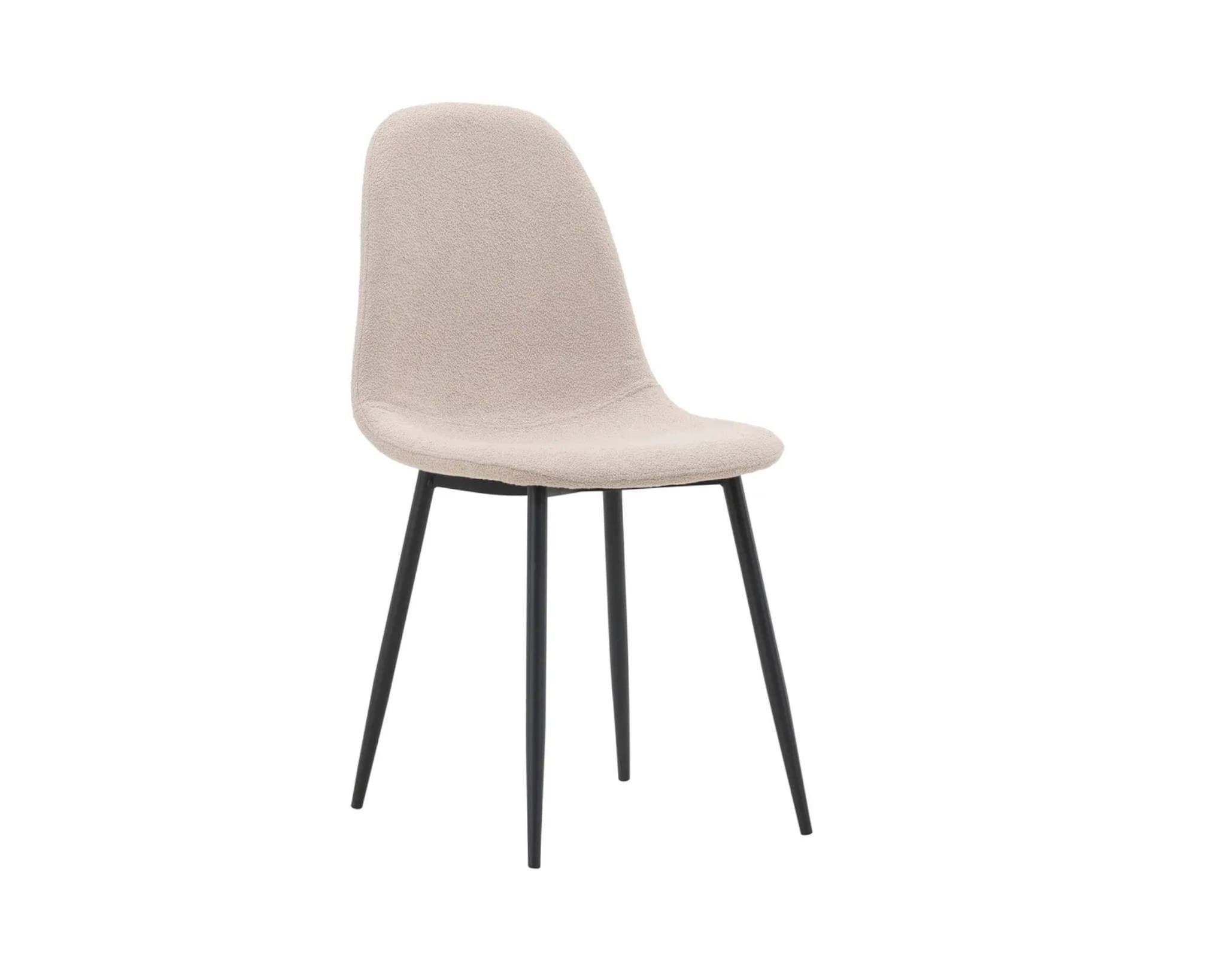 Polar ruokatuoli beige, 2 kpl setti – Venture Design