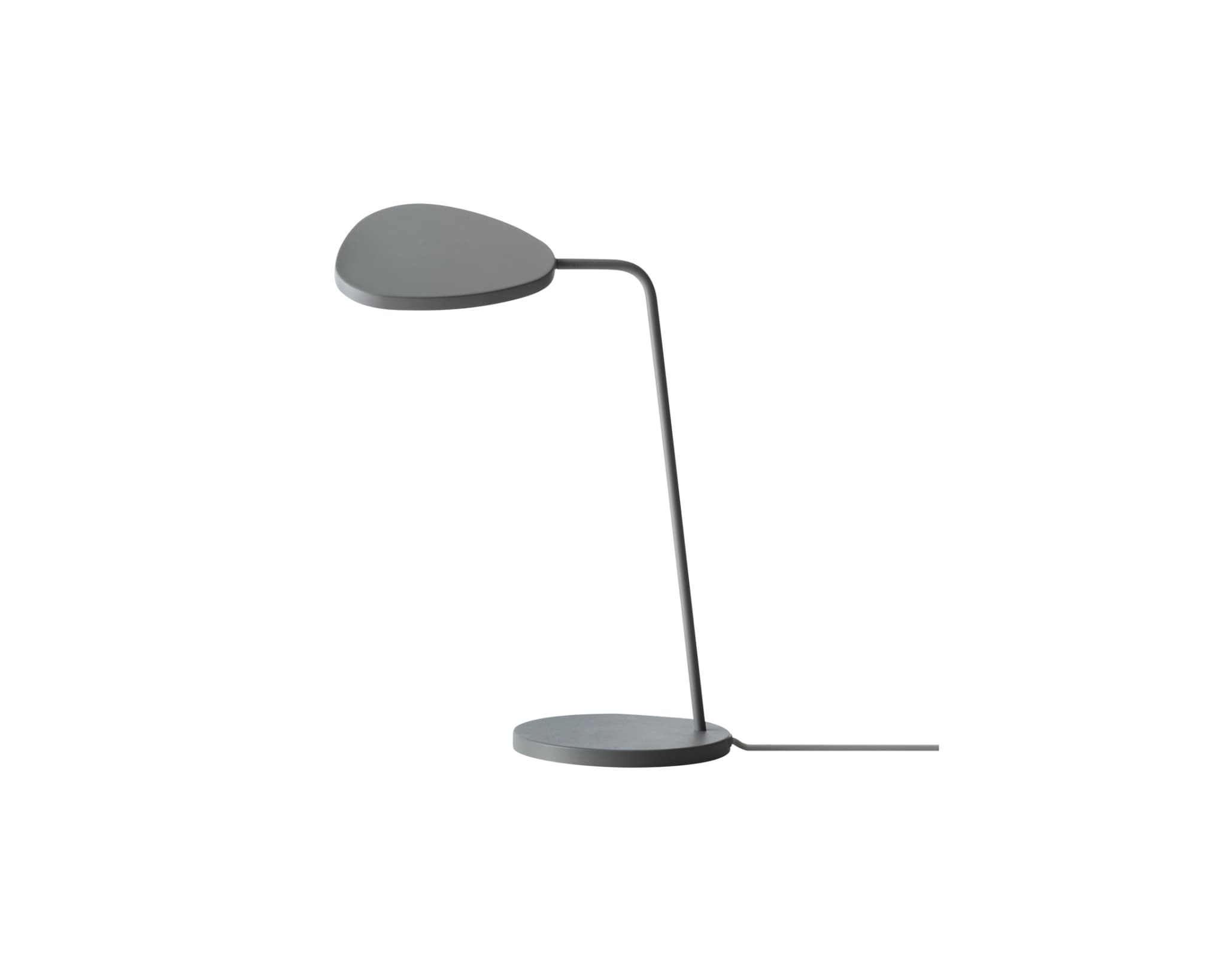 Muuto Leaf pöytävalaisin harmaa