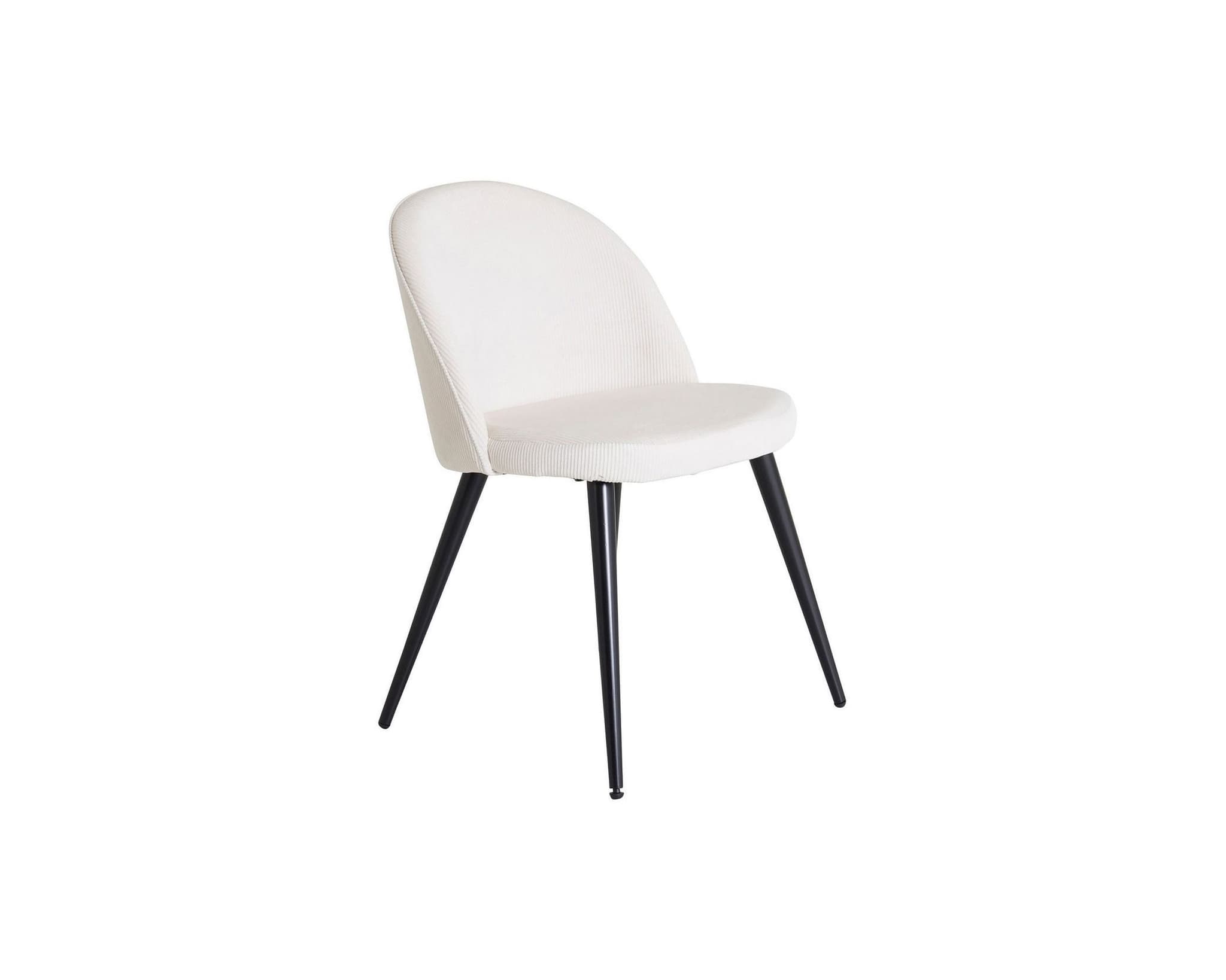 Velvet Deluxe ruokapöydän tuoli valkoinen, 2 kpl setti – Venture Home