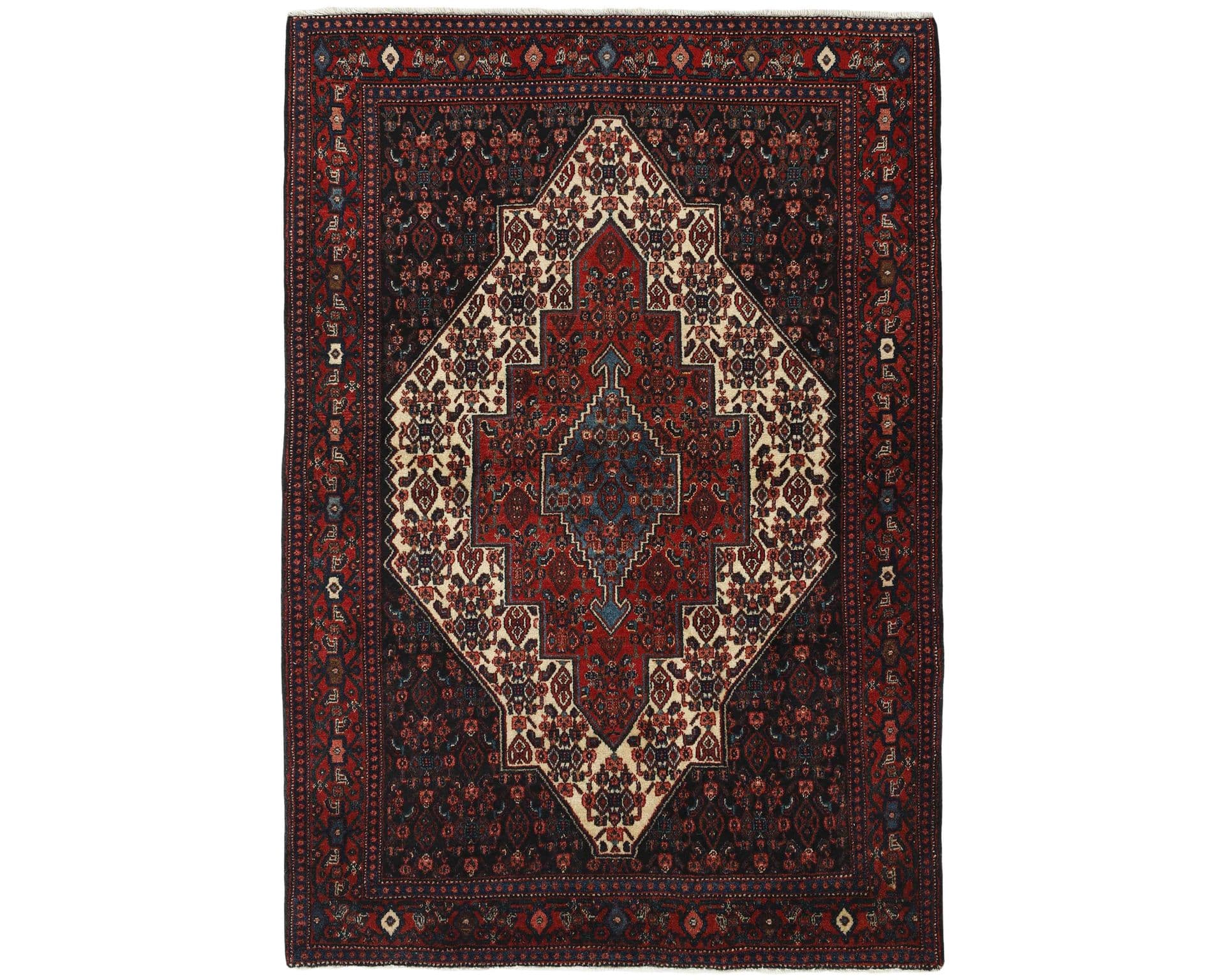 Seneh itämainen matto 129 x 183 cm – Rezas