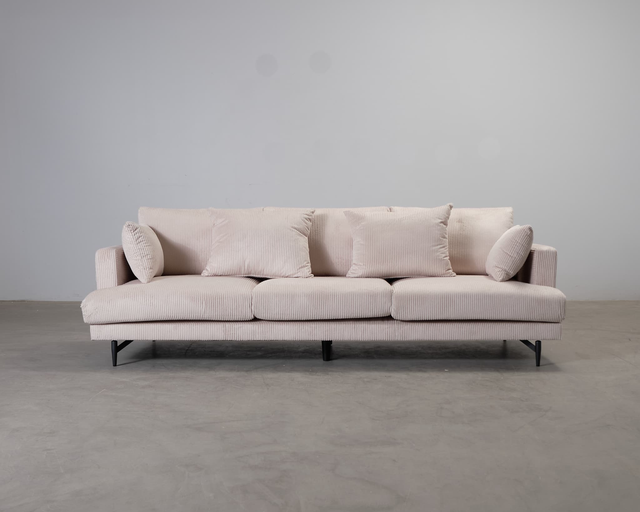 Sofia 3-istuttava sohva beige – Venture Home