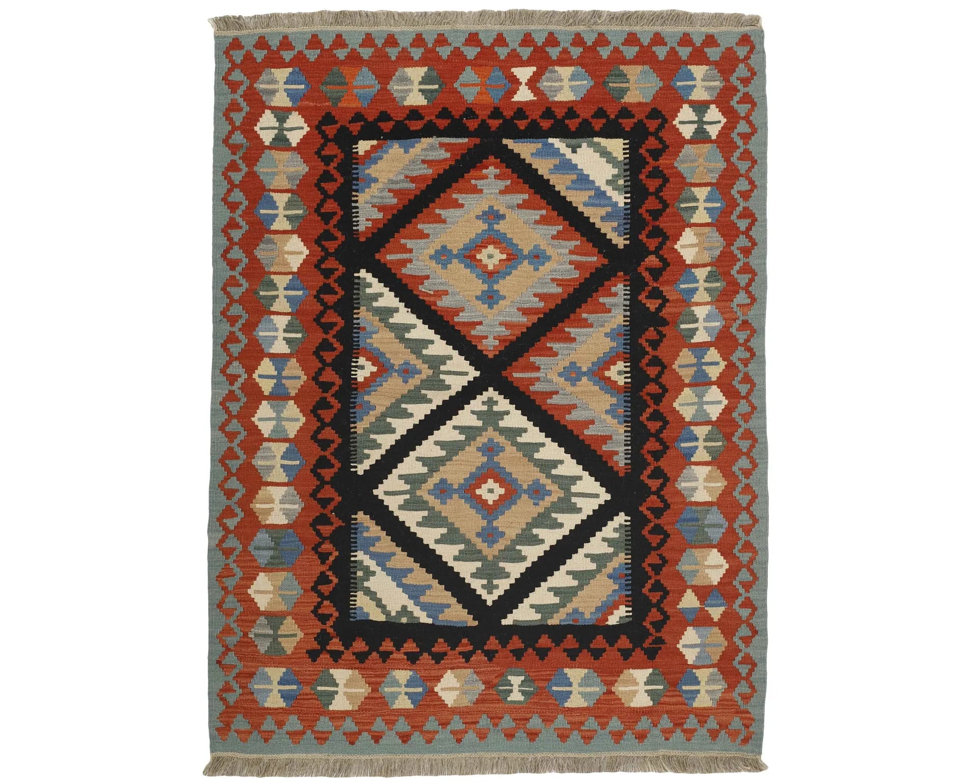 Kelim itämainen matto 126 x 171 cm – Rezas